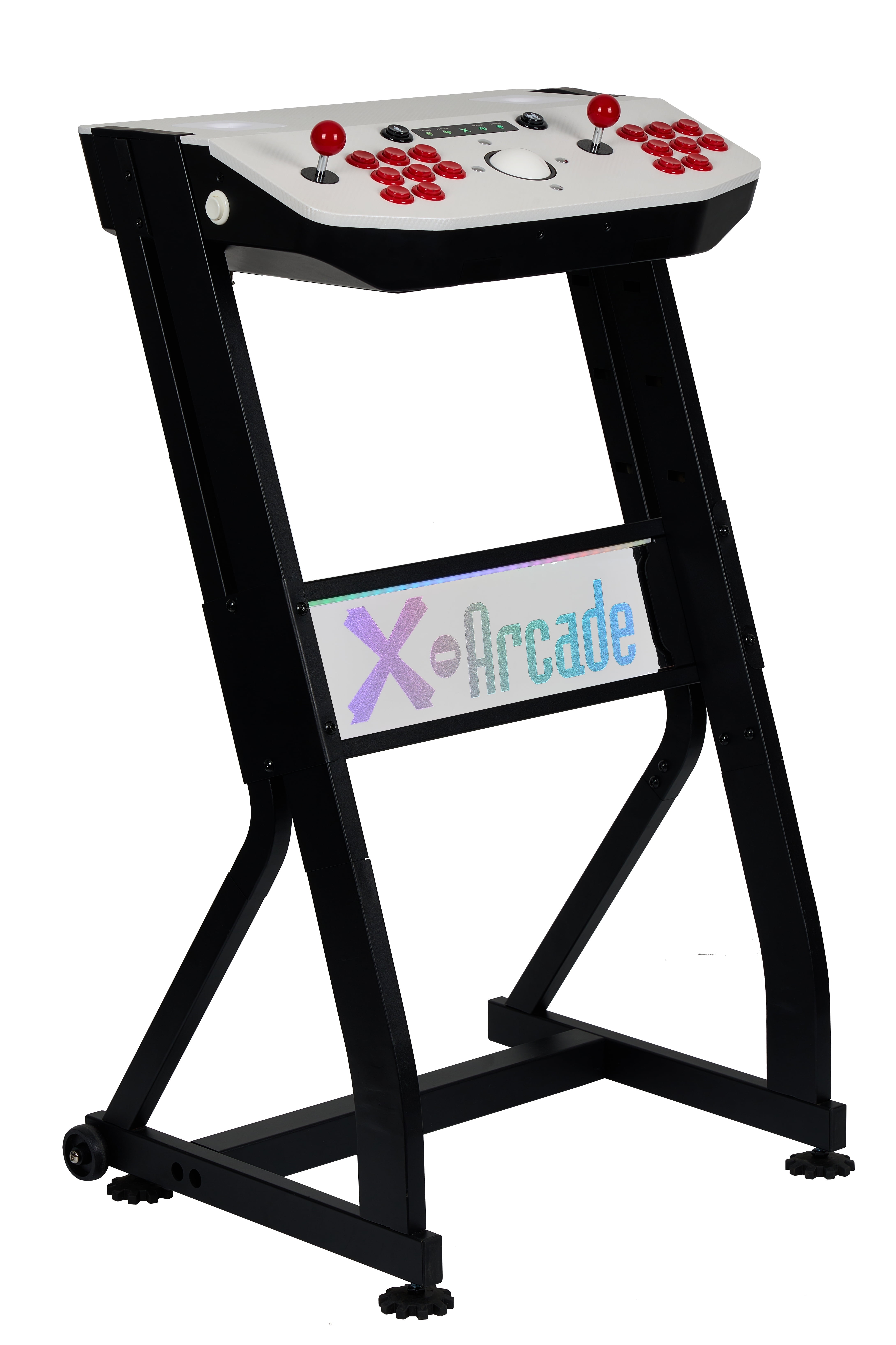 X-Arcade Arcade2TV-XR Tankstick VR Arcade Game Machine with Trackball and RGB Lighting (Black) 38kbh