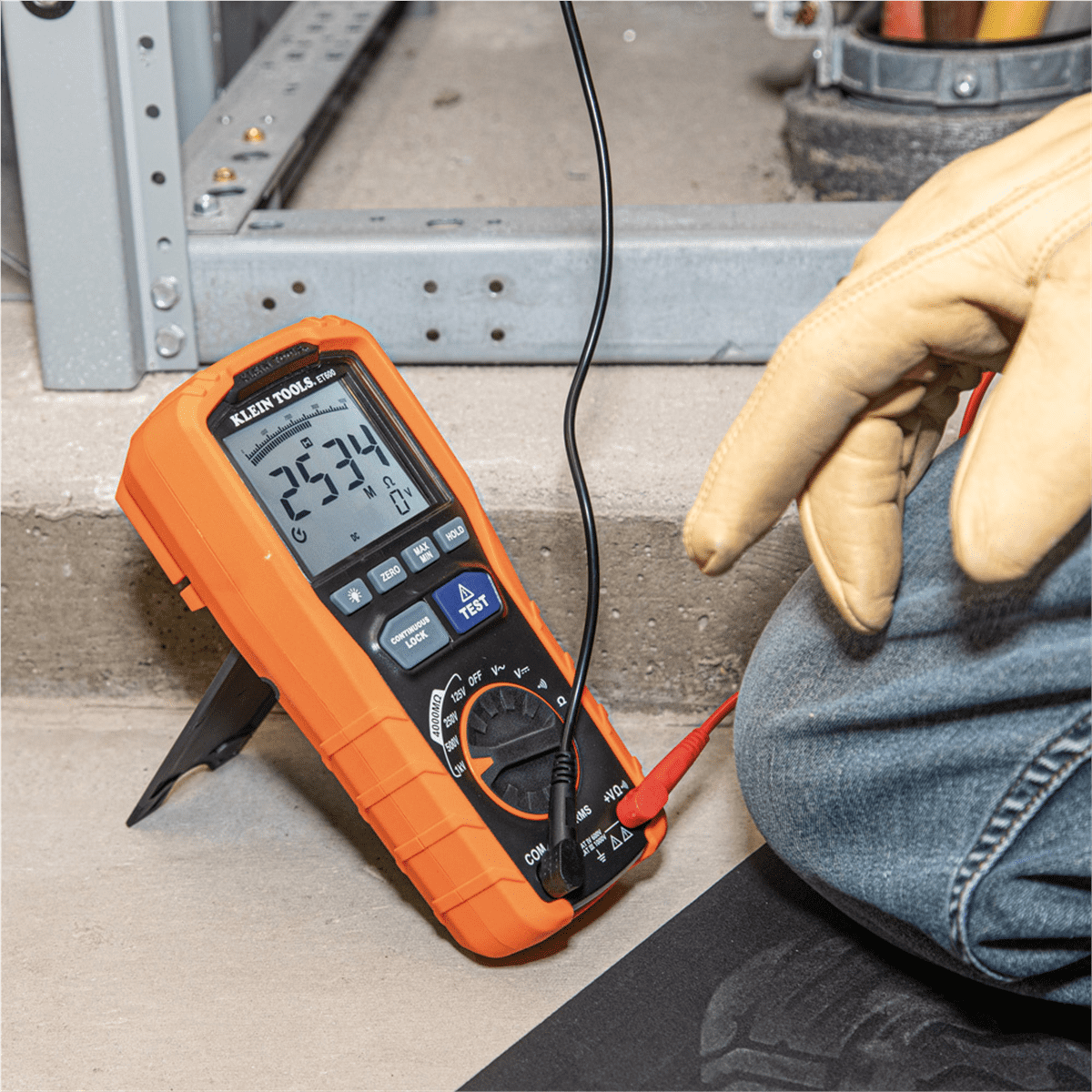 Klein Tools Insulation Resistance Tester (Black, 1 Unit) f7m0m