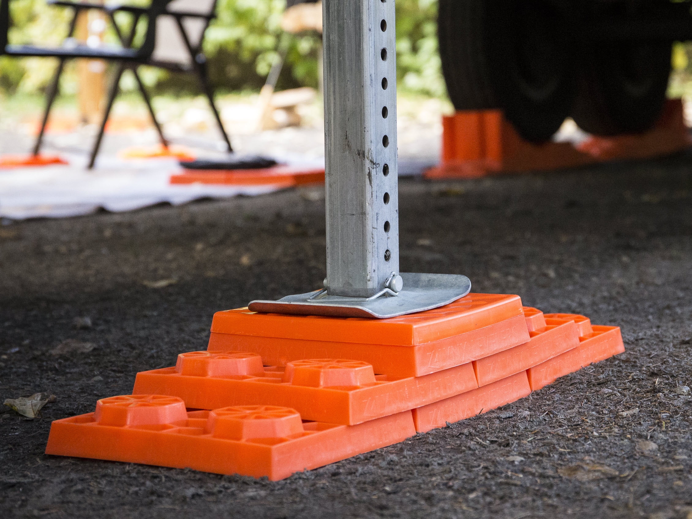 Tri-Lynx Lynx Levelers RV Leveling Blocks with Carry Bag (Orange, 10 Pack) a28vx