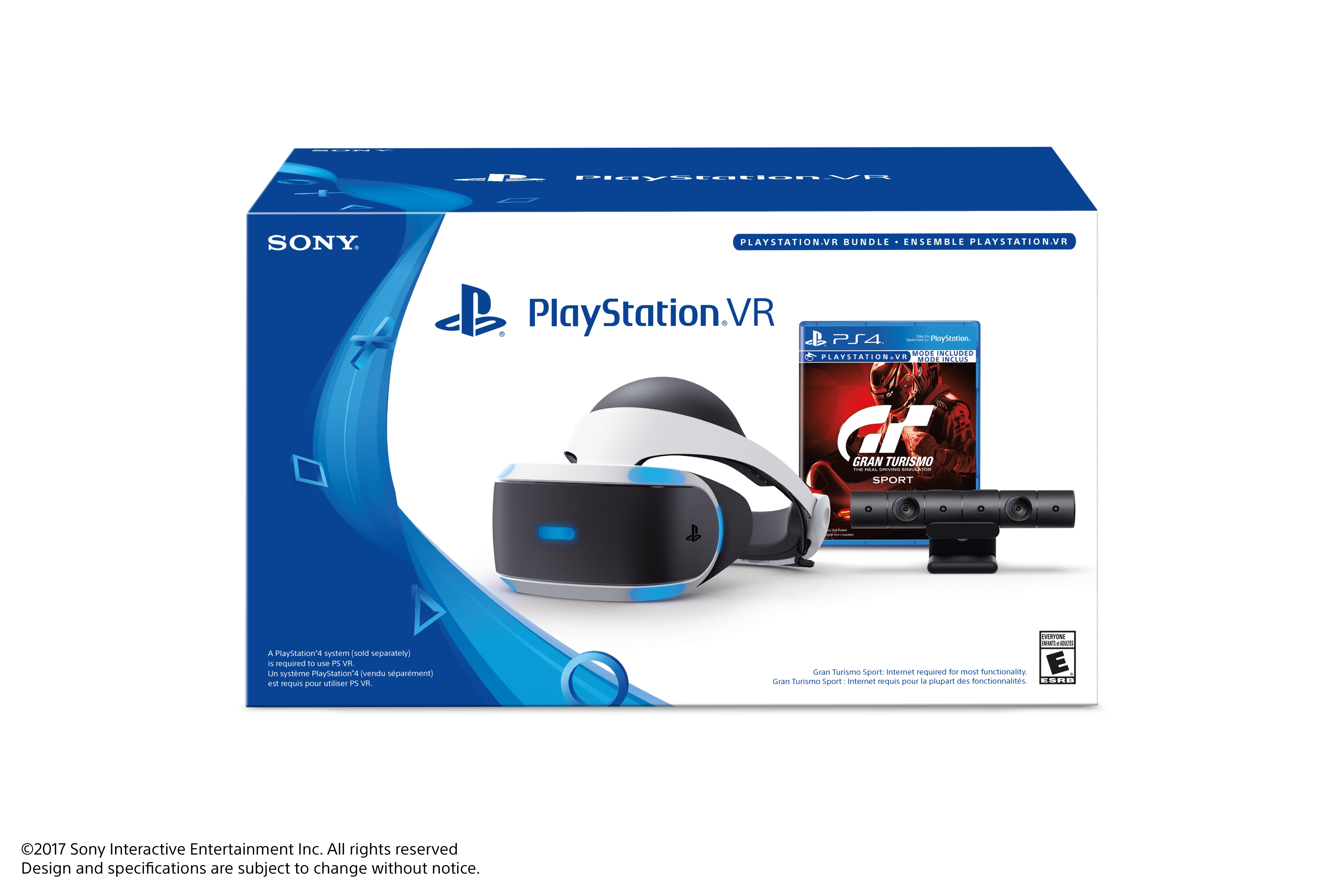 Sony PlayStation VR Gran Turismo Sport and Camera Bundle (Black, 1 Unit) 7x8s2