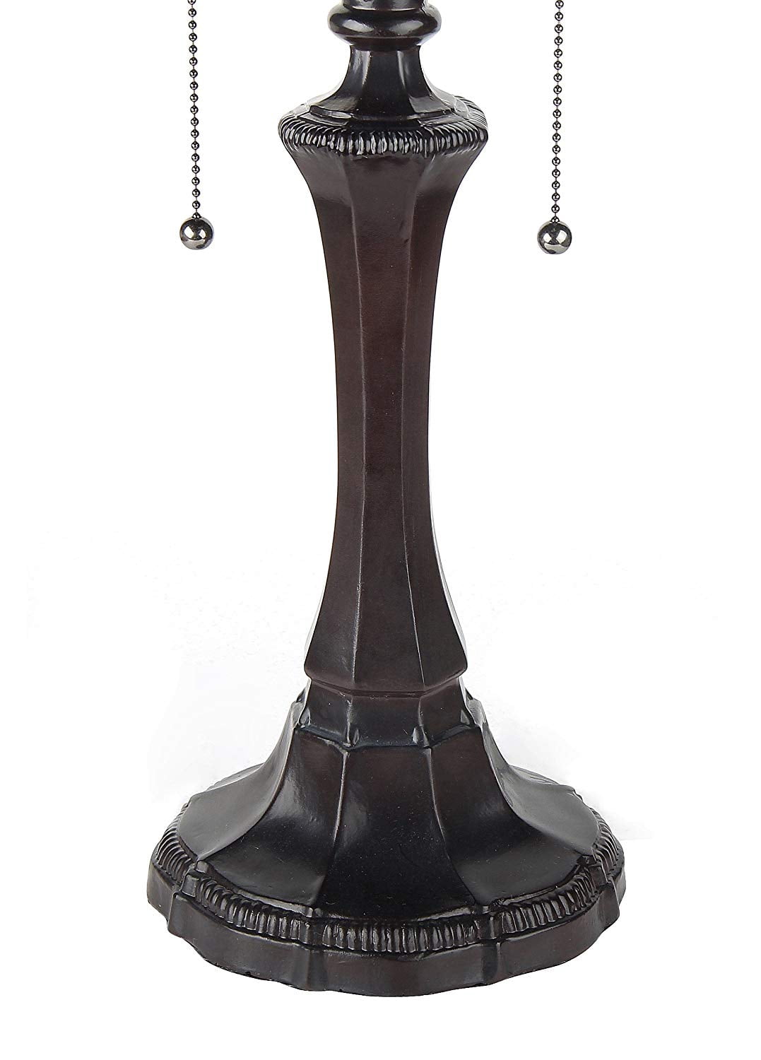 CHLOE Lighting Grenville Tiffany-Style Victorian Table Lamp (Dark Bronze, 16 in Shade) q37ob