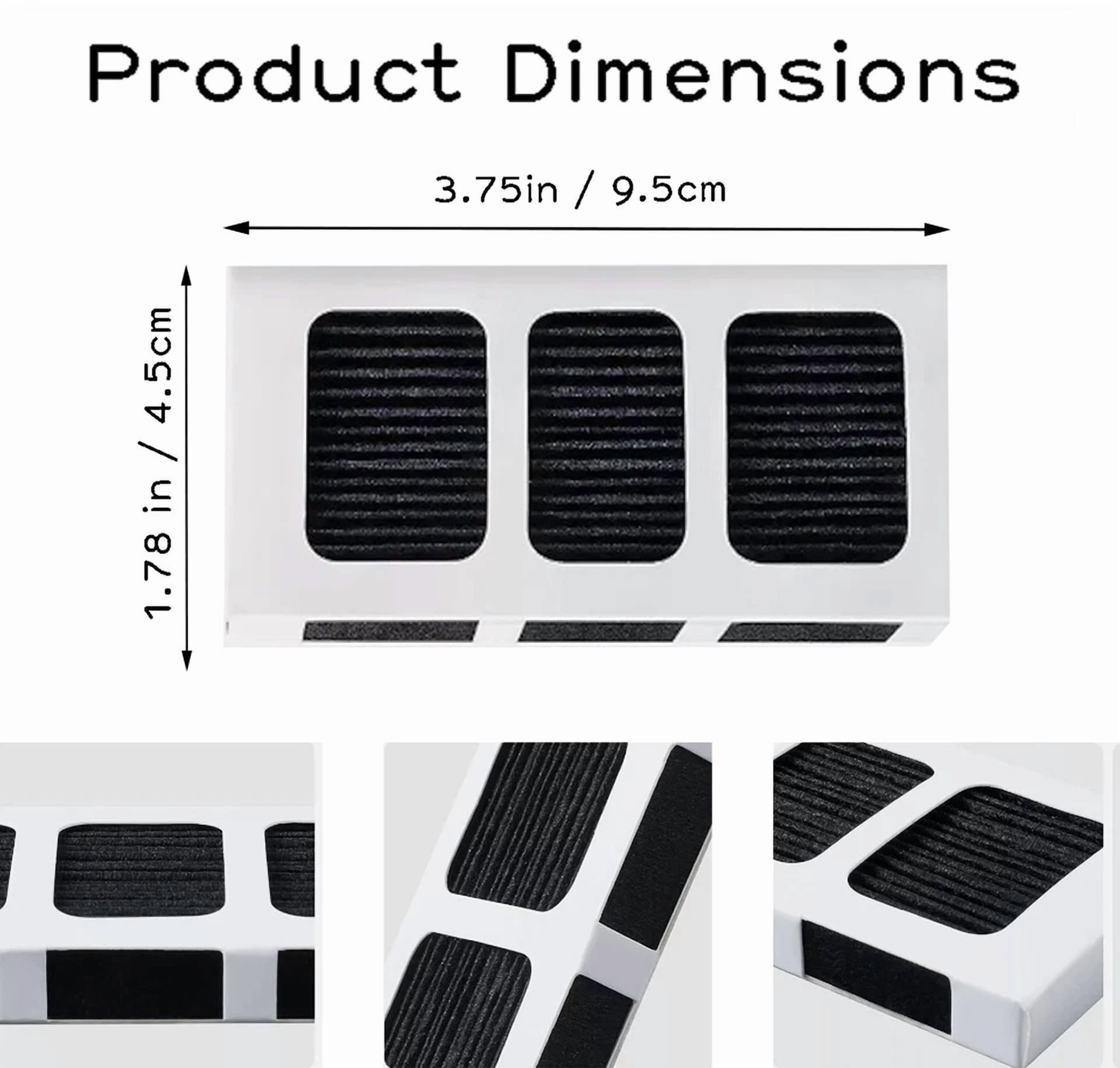 Rhea Pure Paultra 2 Air Filter Replacement for Frigidaire Electrolux Refrigerators (2 Pack) we9qa