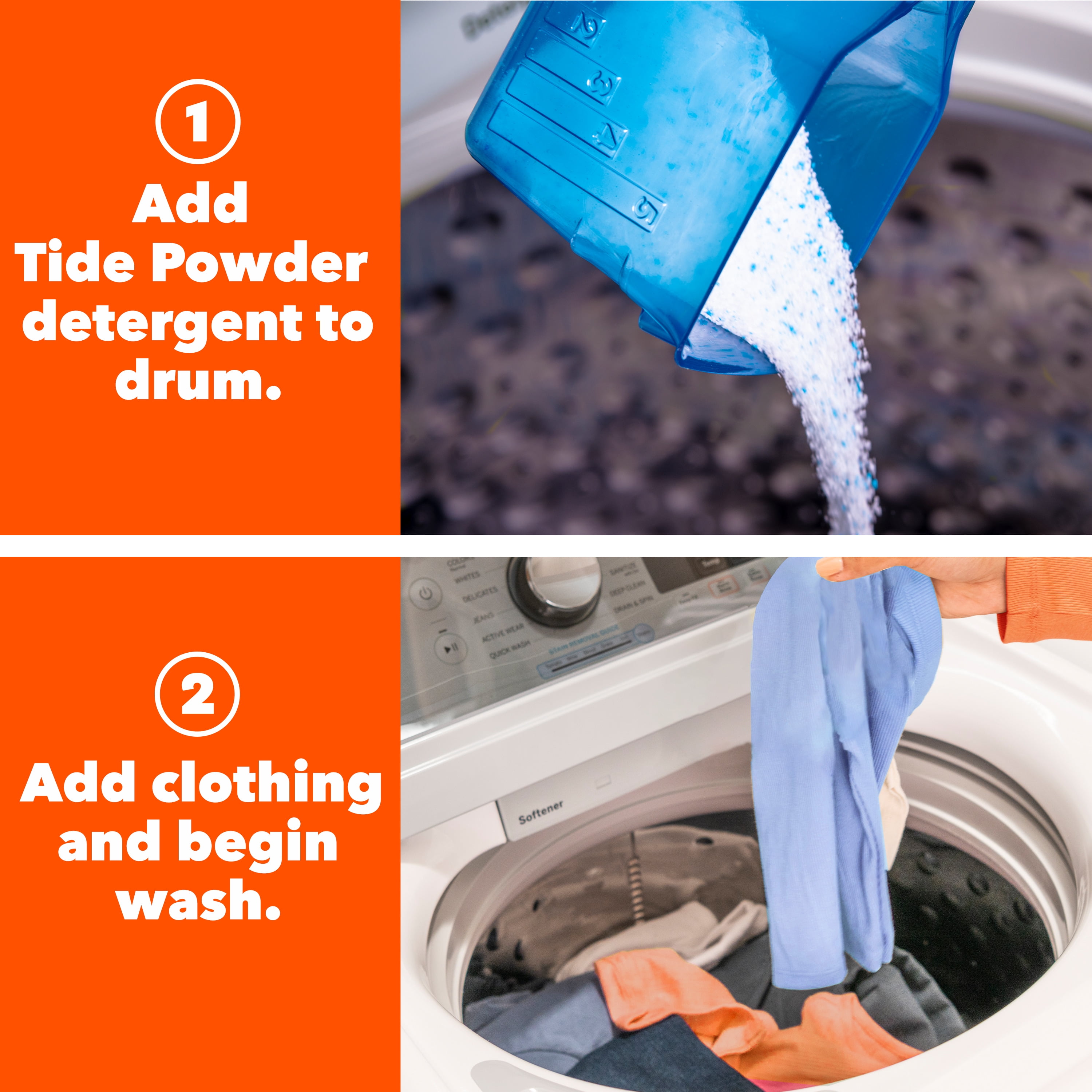 Tide Original Scent Powder Laundry Detergent (Original, 50 oz) b8uyw