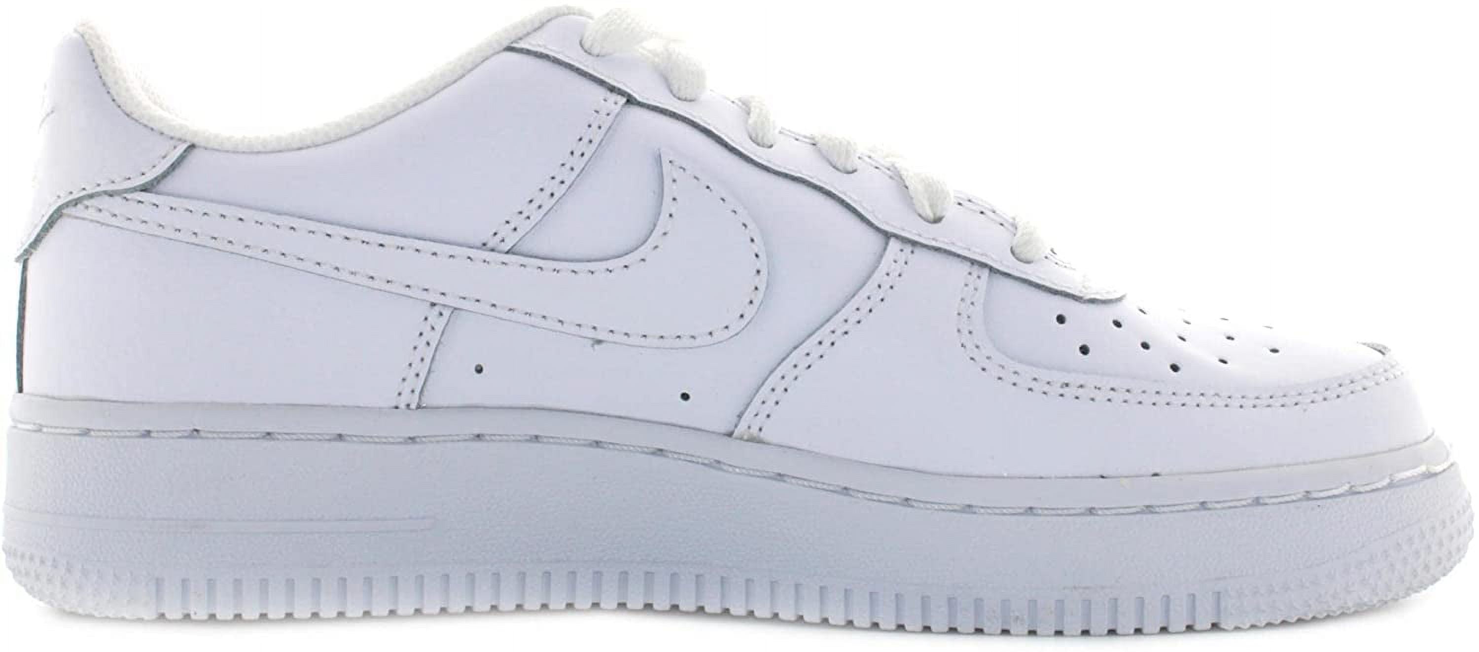 Nike Air Force 1 Low LE Kids Casual Sneakers (White, 4.5 Big Kid) 8nlrv