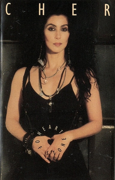Geffen Records Cher Heart Of Stone Audio Cassette Tape (New, 4.25 in x 2.75 in) 064ka
