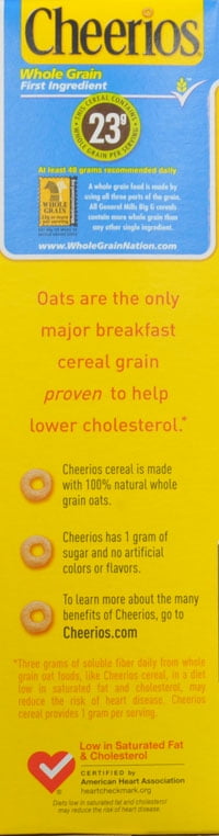 Cheerios Toasted Whole Grain Oat Cereal (14 oz) 1um7b - Image 4