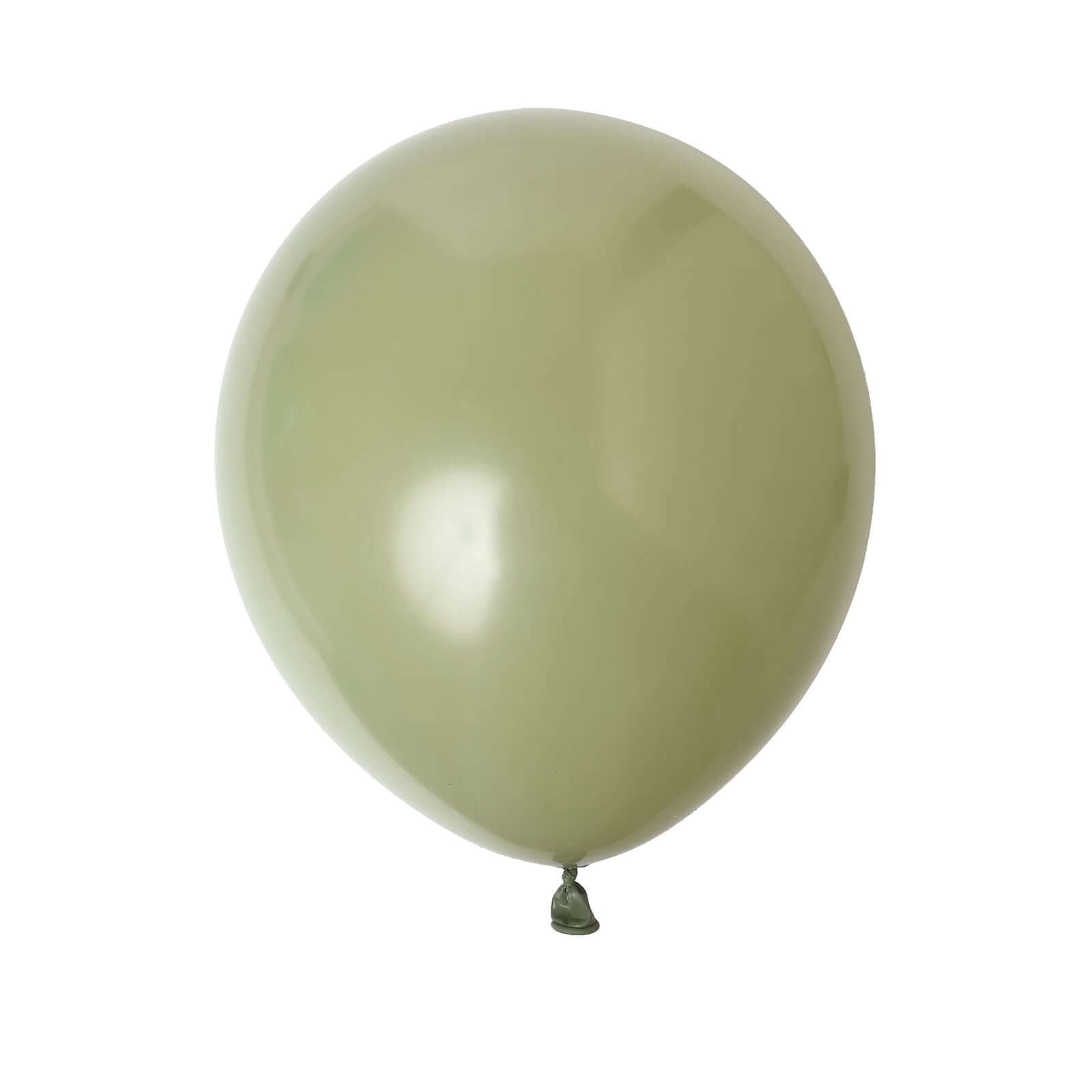 Efavormart Matte Pastel Olive Green Latex Party Balloons (12 in, 25 Pack) olue7