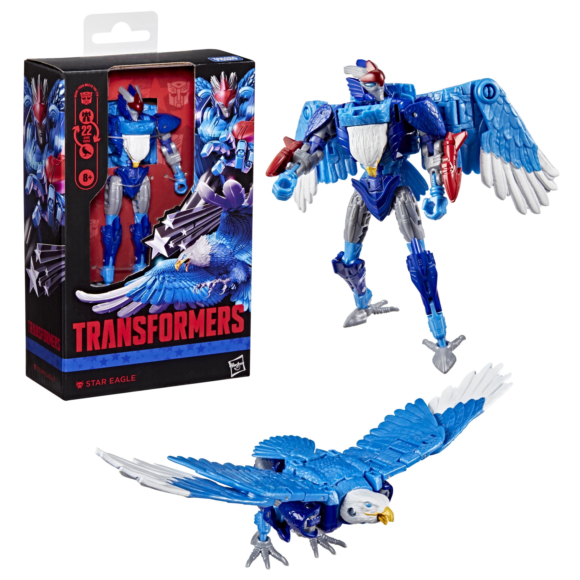 Transformers Deluxe Class Star Eagle Action Figure (4.5 in) 5mjnb