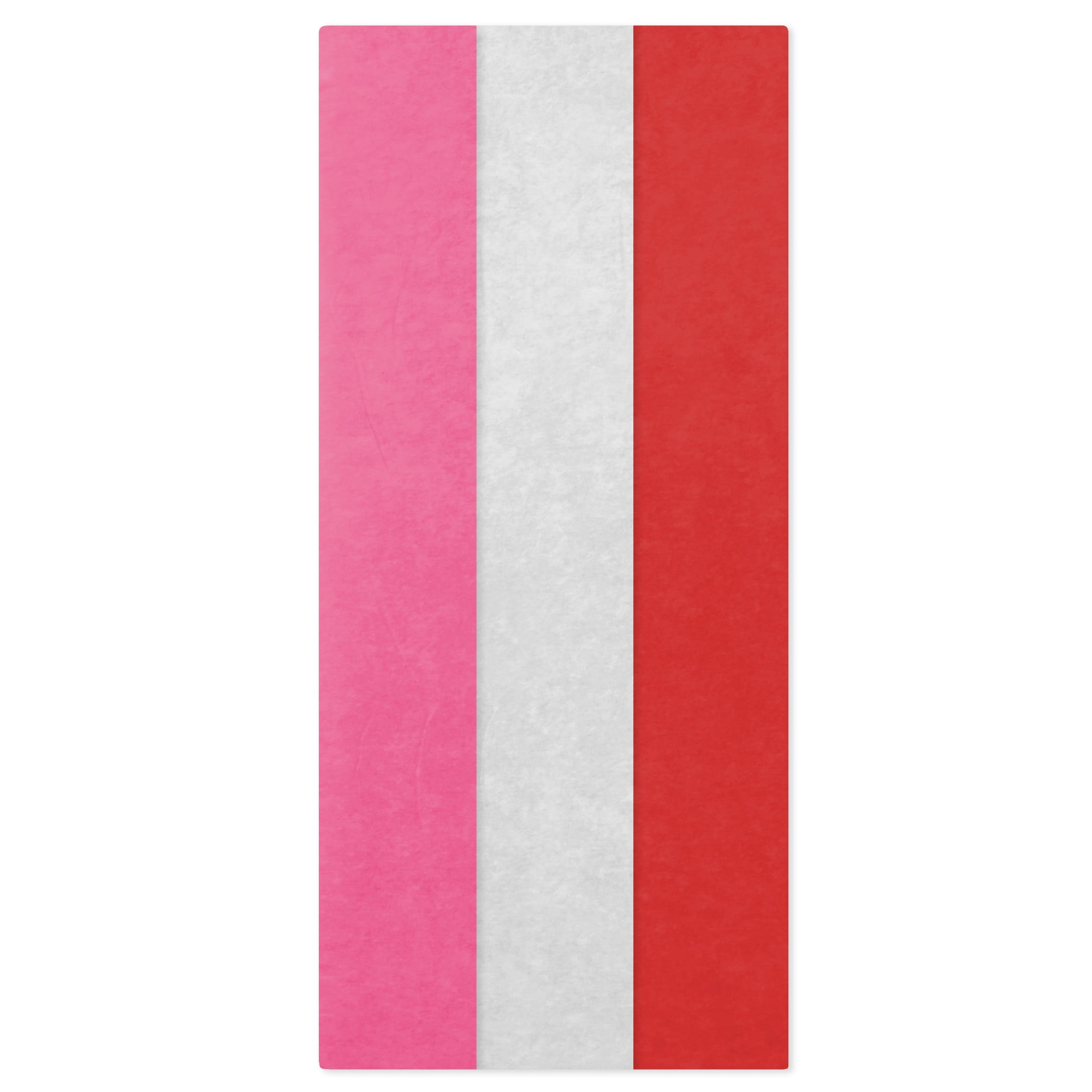 Hallmark Valentine's Day Decorative Tissue Paper Sheets (Pink, White, Red, 30 Count) 8esr1