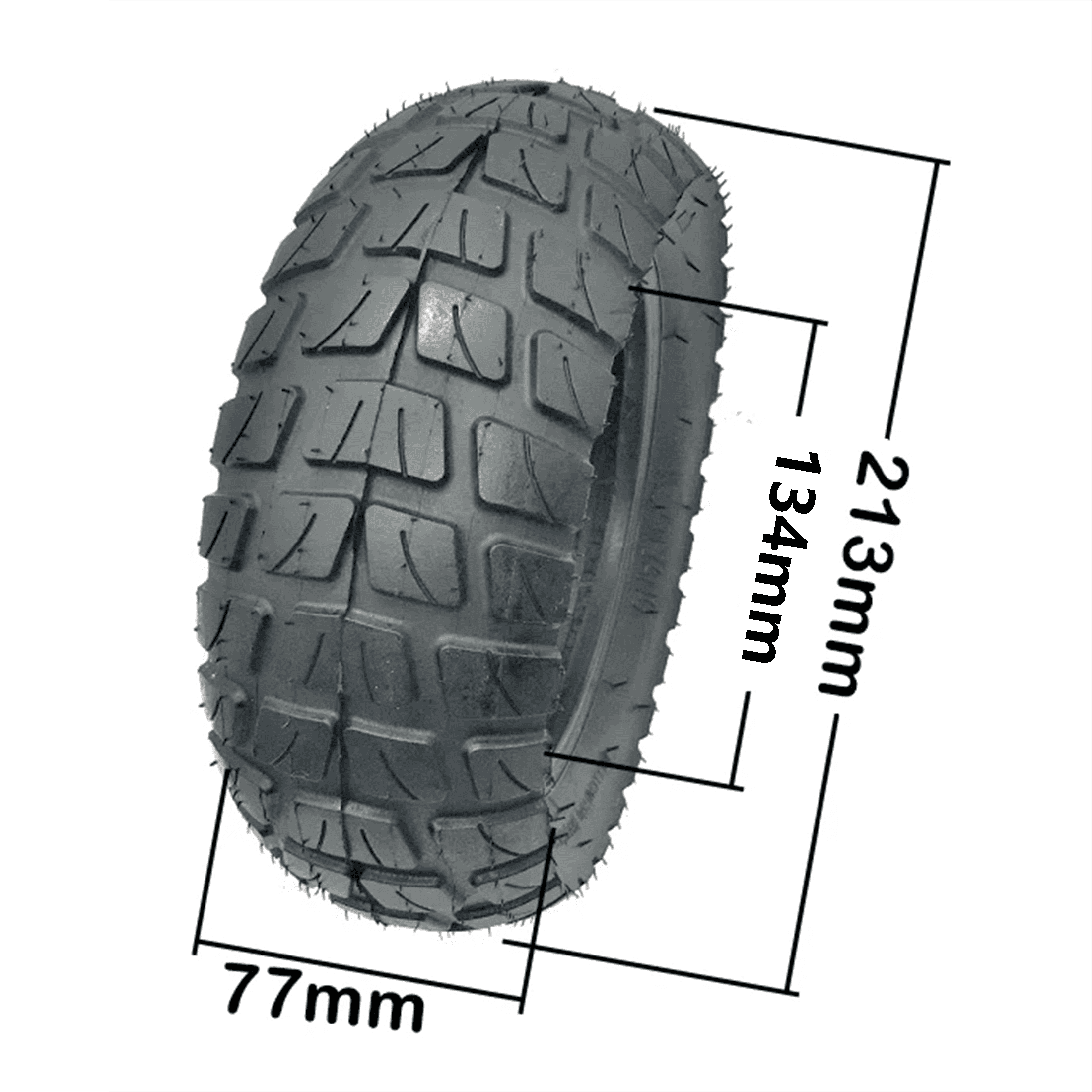 Generic Electric Scooter Off-Road Tire and Inner Set (8.5 in x 3.0 in) 030yv