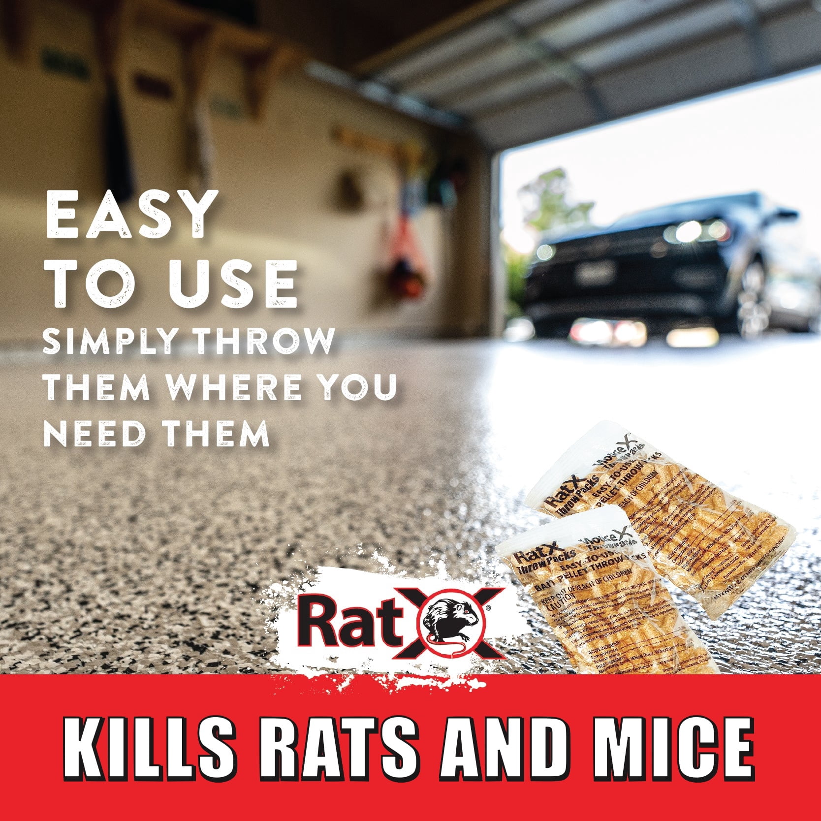 RatX Non-Toxic Rodent Control Pellets (3-Pack) fke7w