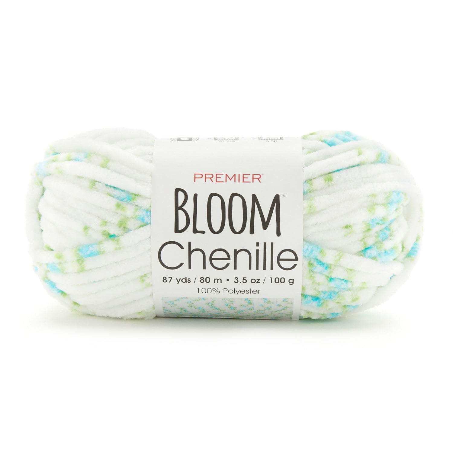 Premier Yarns Bloom Chenille Floral Print Soft Crafting Yarn (Multi-Color, 3.5 oz) izwtz