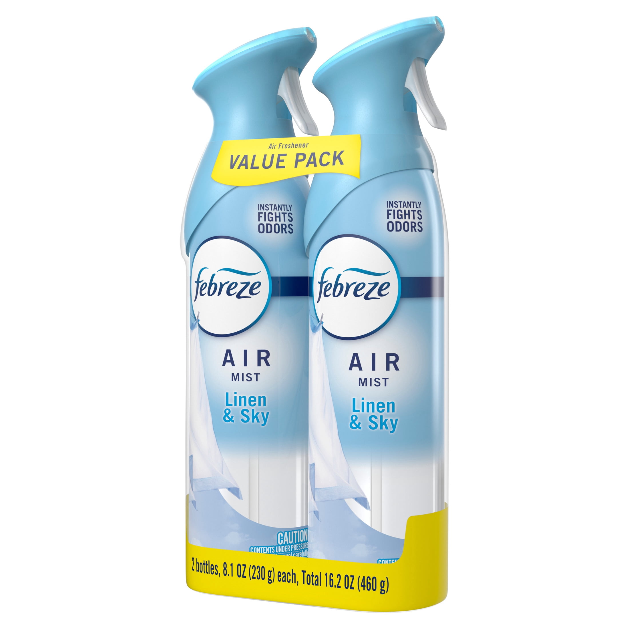 Febreze Air Mist Air Freshener Spray, Linen & Sky Scent (8.1 oz, 2 Count) dubji