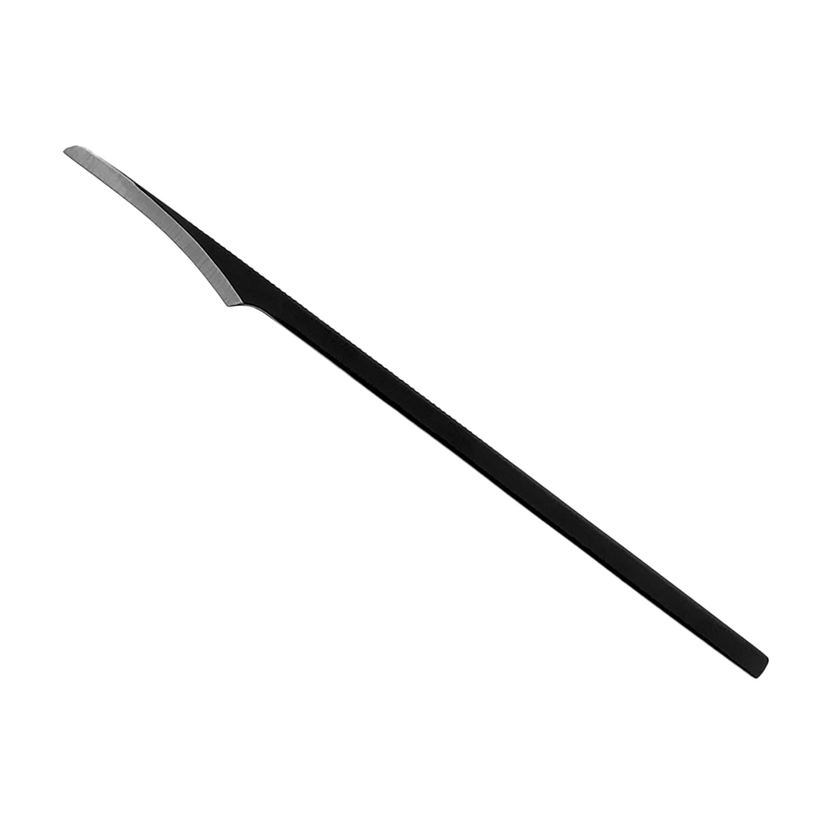 Wozhilaka Professional Stainless Steel Foot Pedicure Knife (Black, 6.5 in) a03a2