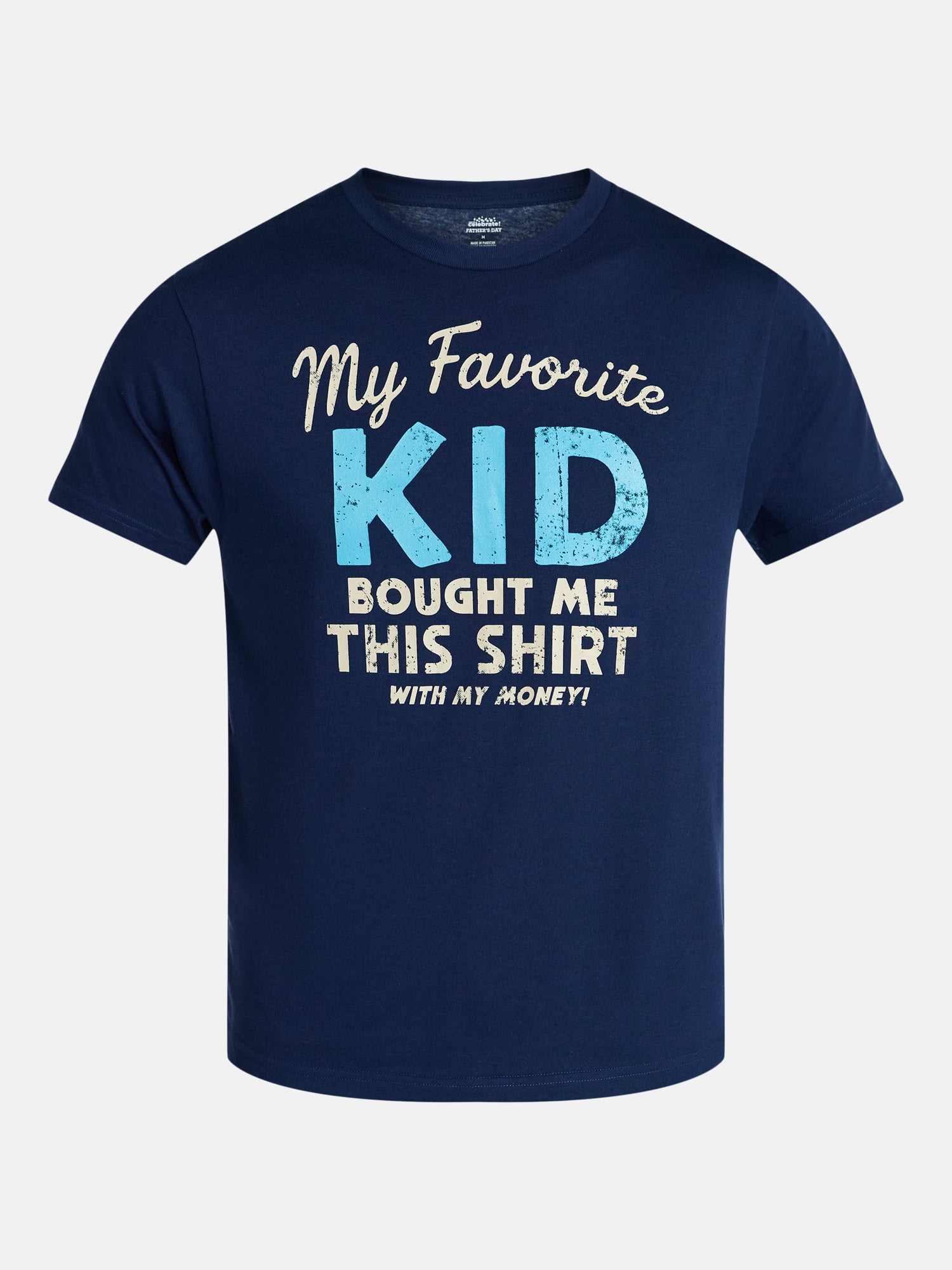 Way To Celebrate Men's Father's Day Graphic Tee (Blue, XS-5XL) 0mmji