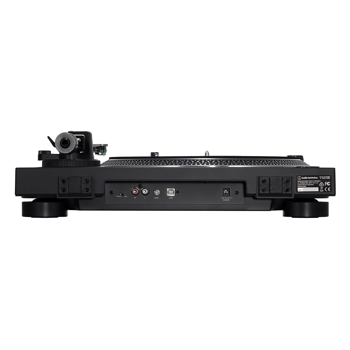 Audio-Technica AT-LP120XBT-USB Wireless Direct-Drive Turntable with Bluetooth (Black) di1iv