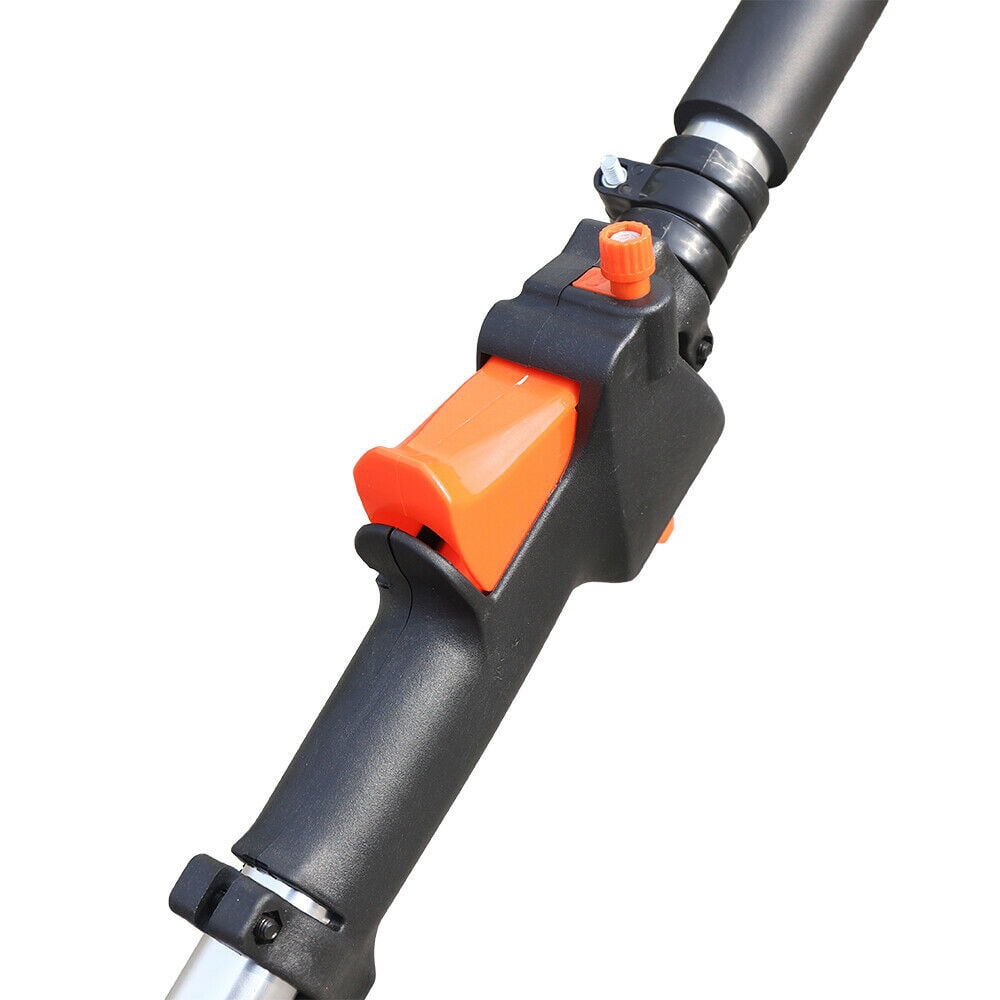 Wuzstar 52CC 2-Stroke Gas Powered Pole Saw, Long Reach Extension Tree Trimming Tool (Orange, 52CC) 7kz4g
