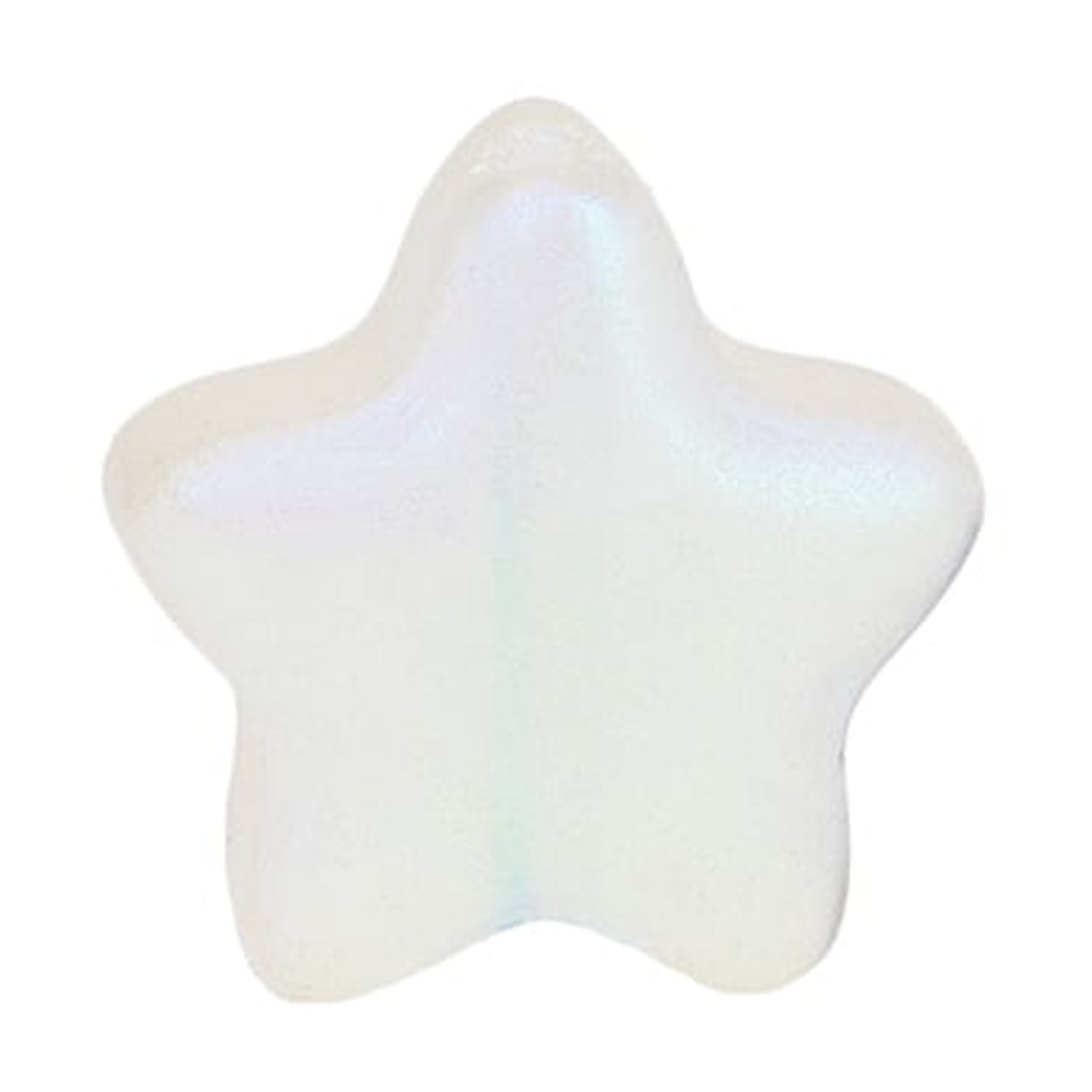 CousinDIY Frosted Opalescent Star Glass Beads for Jewelry Making (Clear, 2 Pack, 7.5 in Strand) a6d47