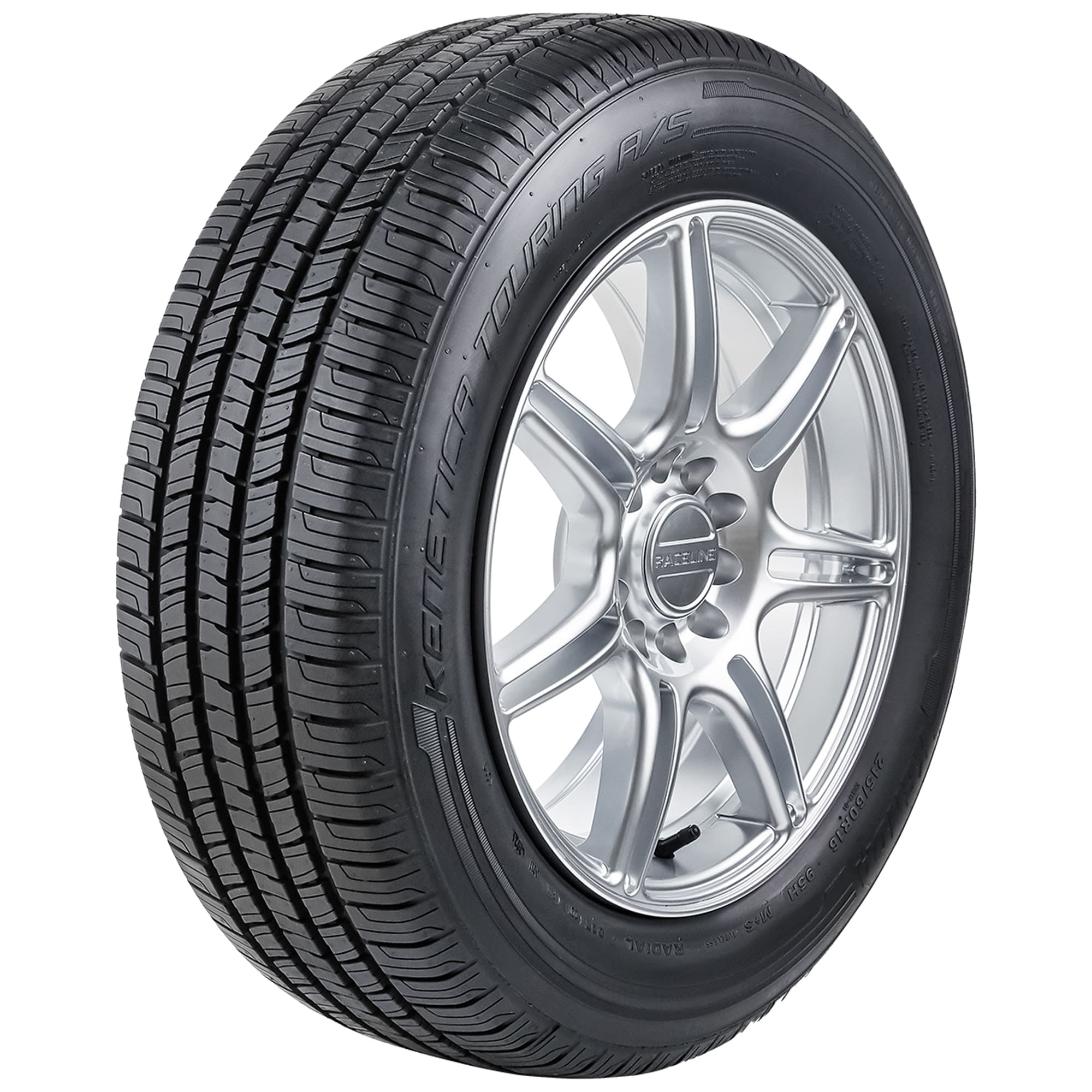Kenda Kenetica Touring A/S KR217 All Season Passenger Tire (205/70R16) 8kfgh