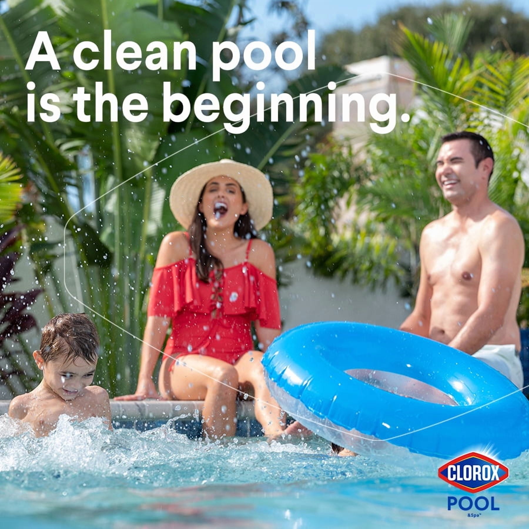 Clorox Pool&Spa Multi-Use Smart Water Testing Strips for Swimming Pools (30 Count) s57f7