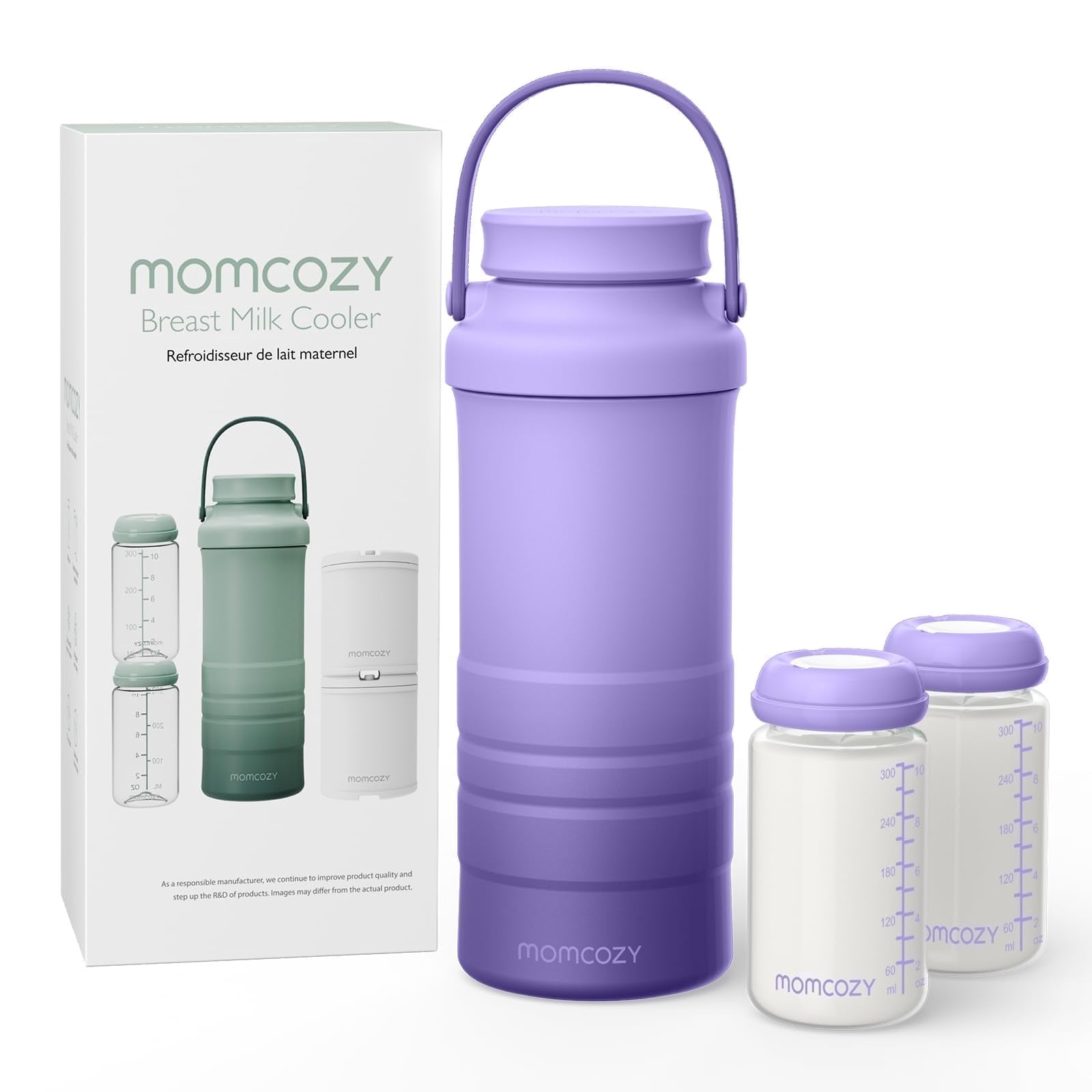 Momcozy Breast Milk Cooler Bag with 360-Degree Cooling Technology (22 oz) hylfu