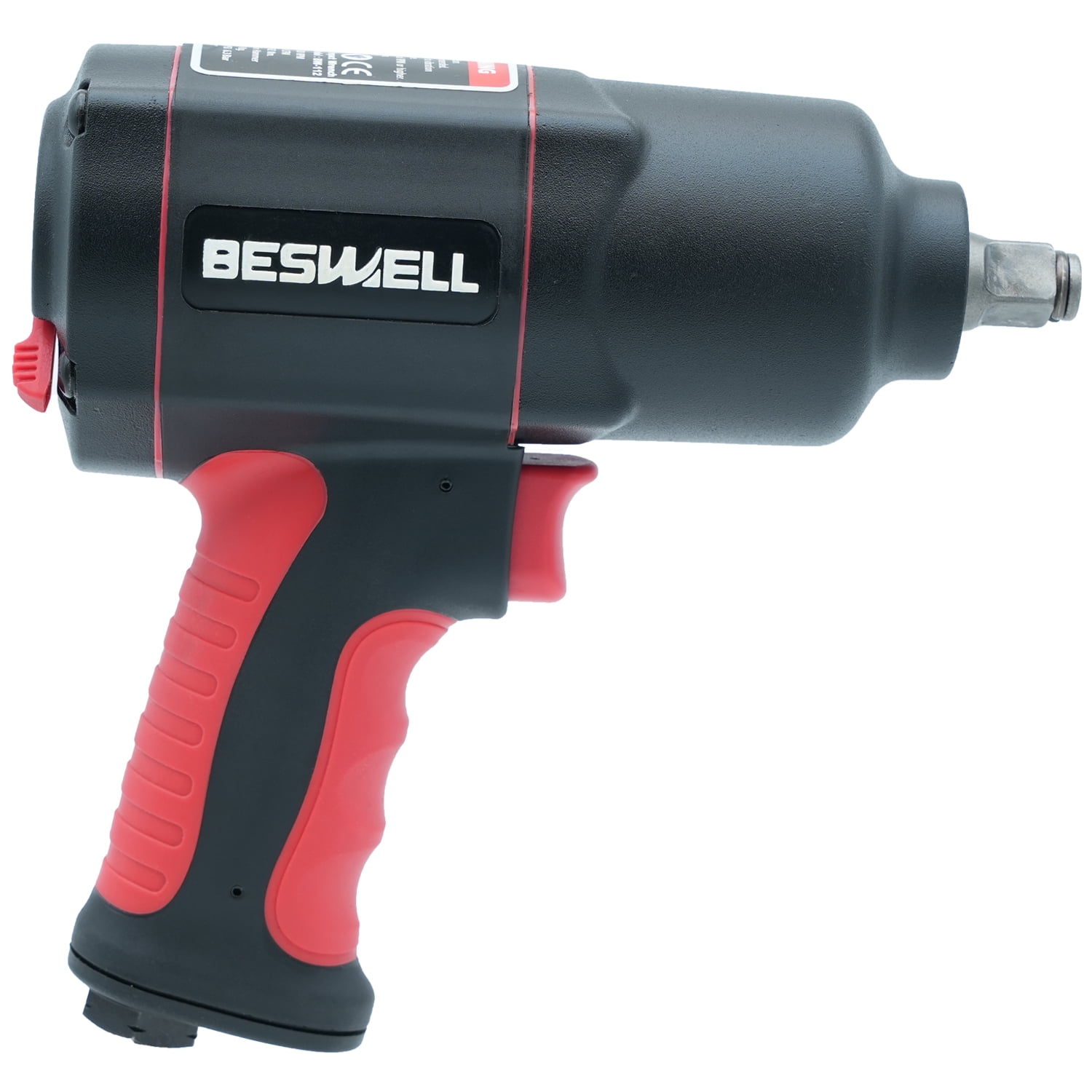 BESWELL 1/2 in High Torque Air Impact Wrench, Heavy-Duty Pneumatic Tool for Automotive Repair (1180 ft-lb Torque) n5a84