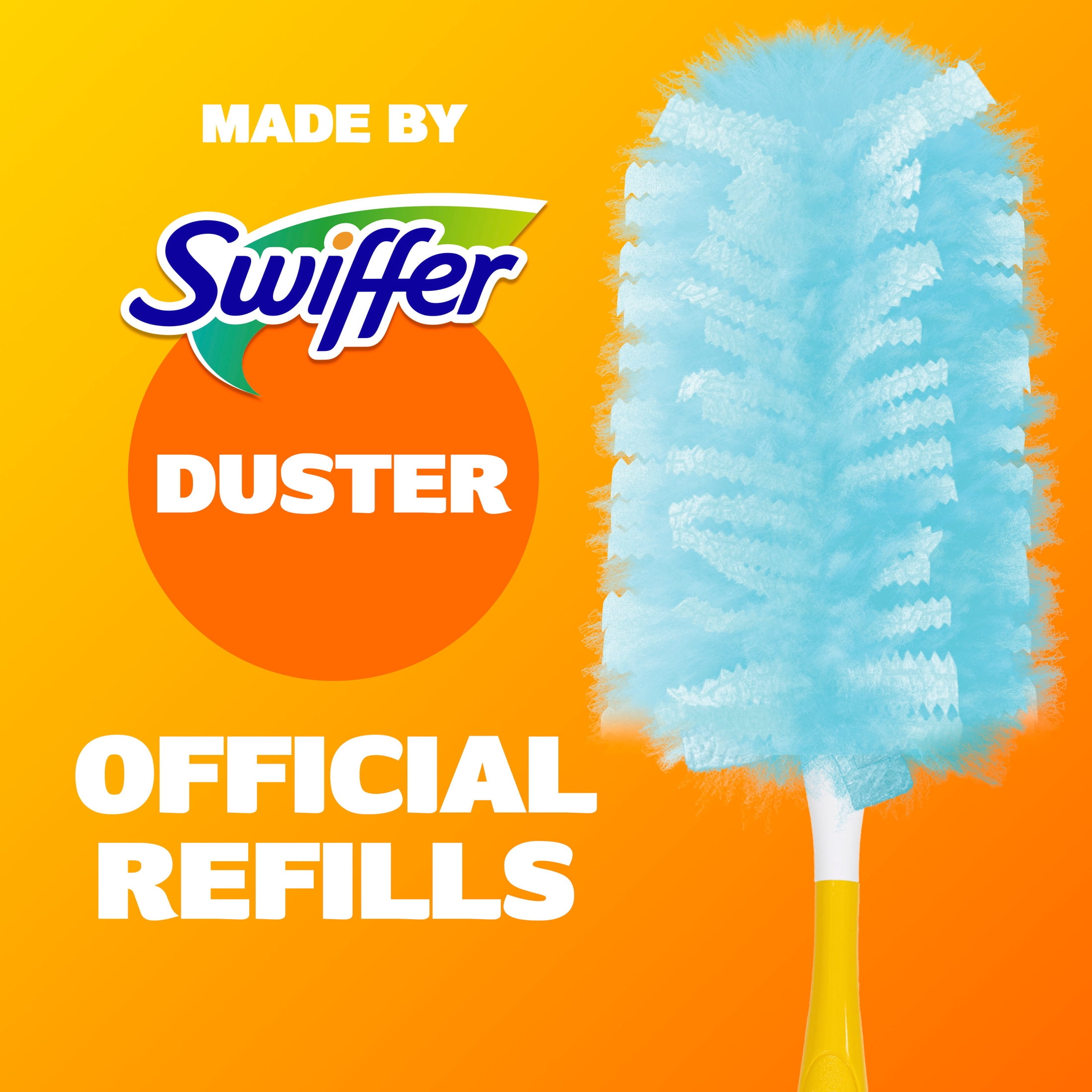 Swiffer Duster Refills, Unscented, Dust Trapping Cleaning Cloths (18 Count) b9o9l