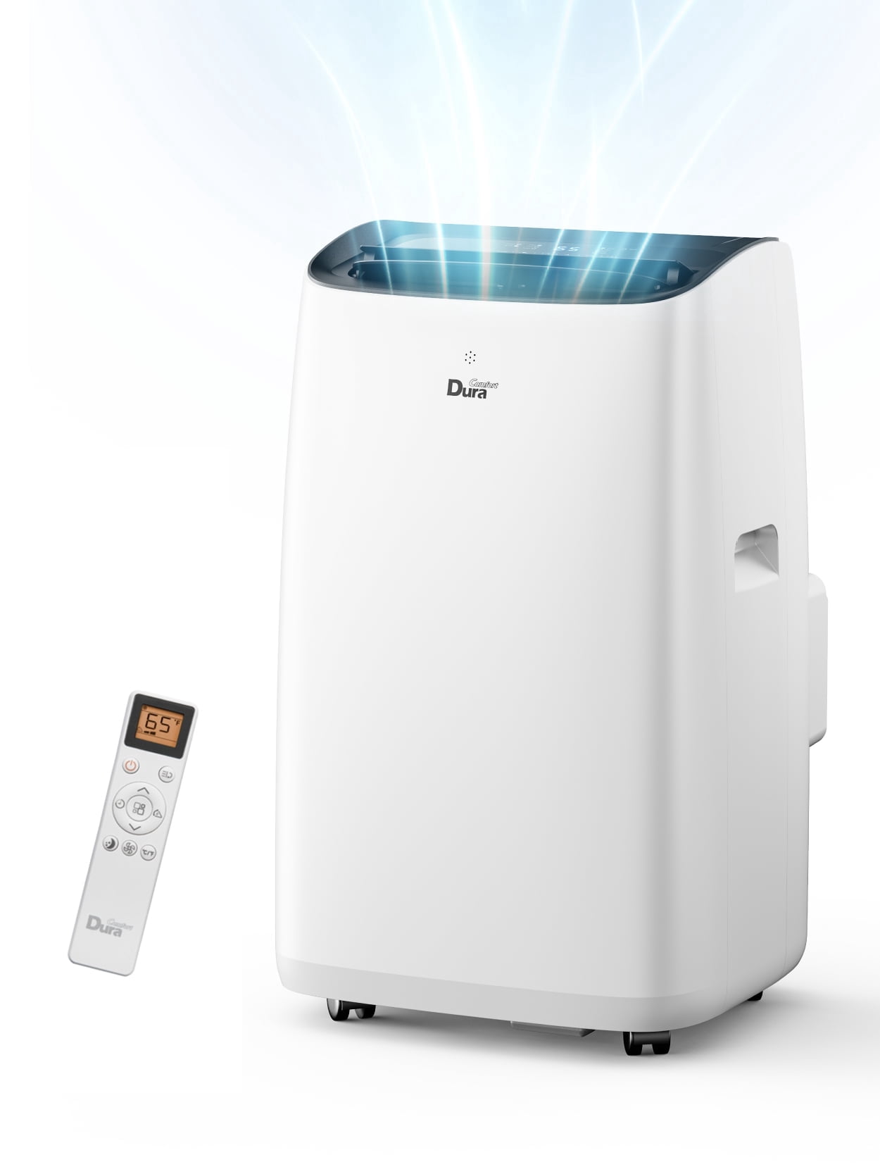 DuraComfort Portable Air Conditioner 14000 BTU, 3-in-1 Cooling, Dehumidifier, and Fan with Remote Control (450 Sq. ft) nt36s