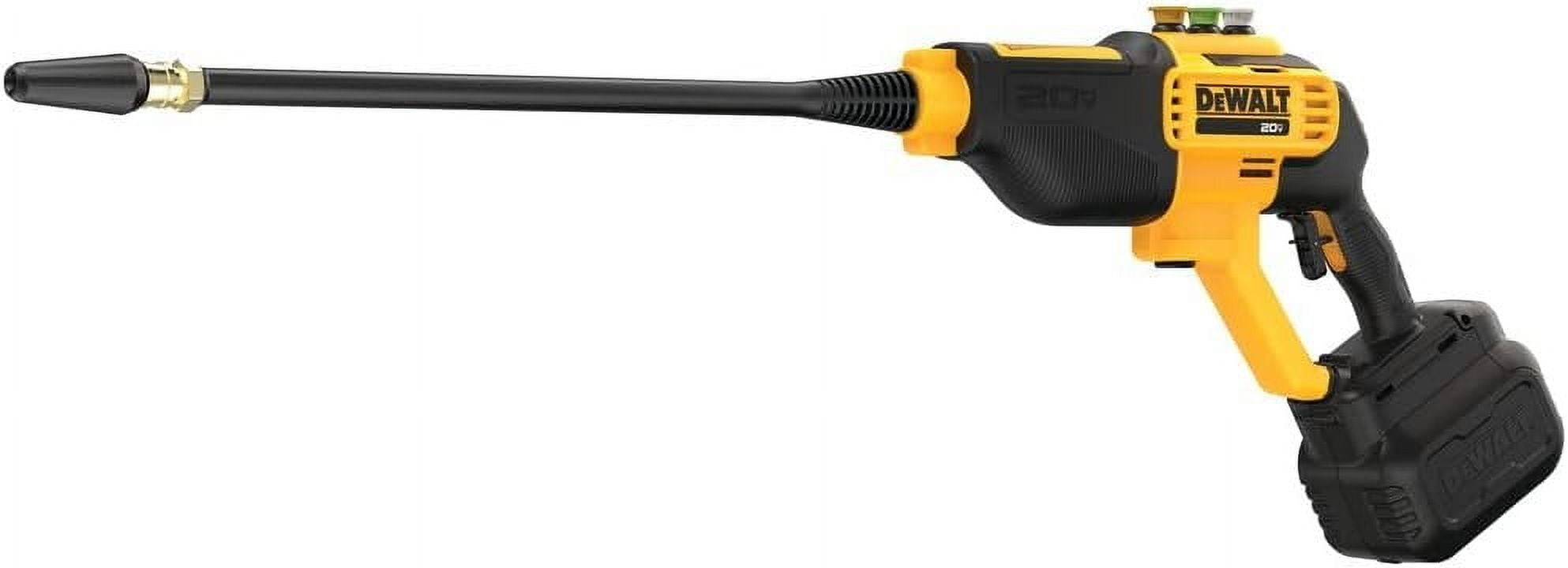 DEWALT 20V MAX Cordless Pressure Washer, 550 PSI, 1.0 GPM, Battery and Charger Included o66pw