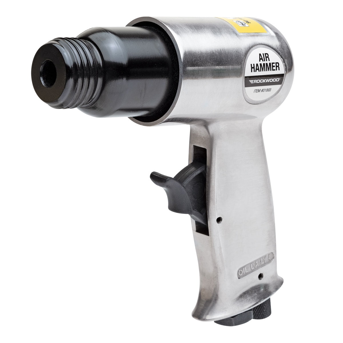 Rockwood Air Hammer and Chisel Set (Silver, 5-Piece Kit) h2ttj