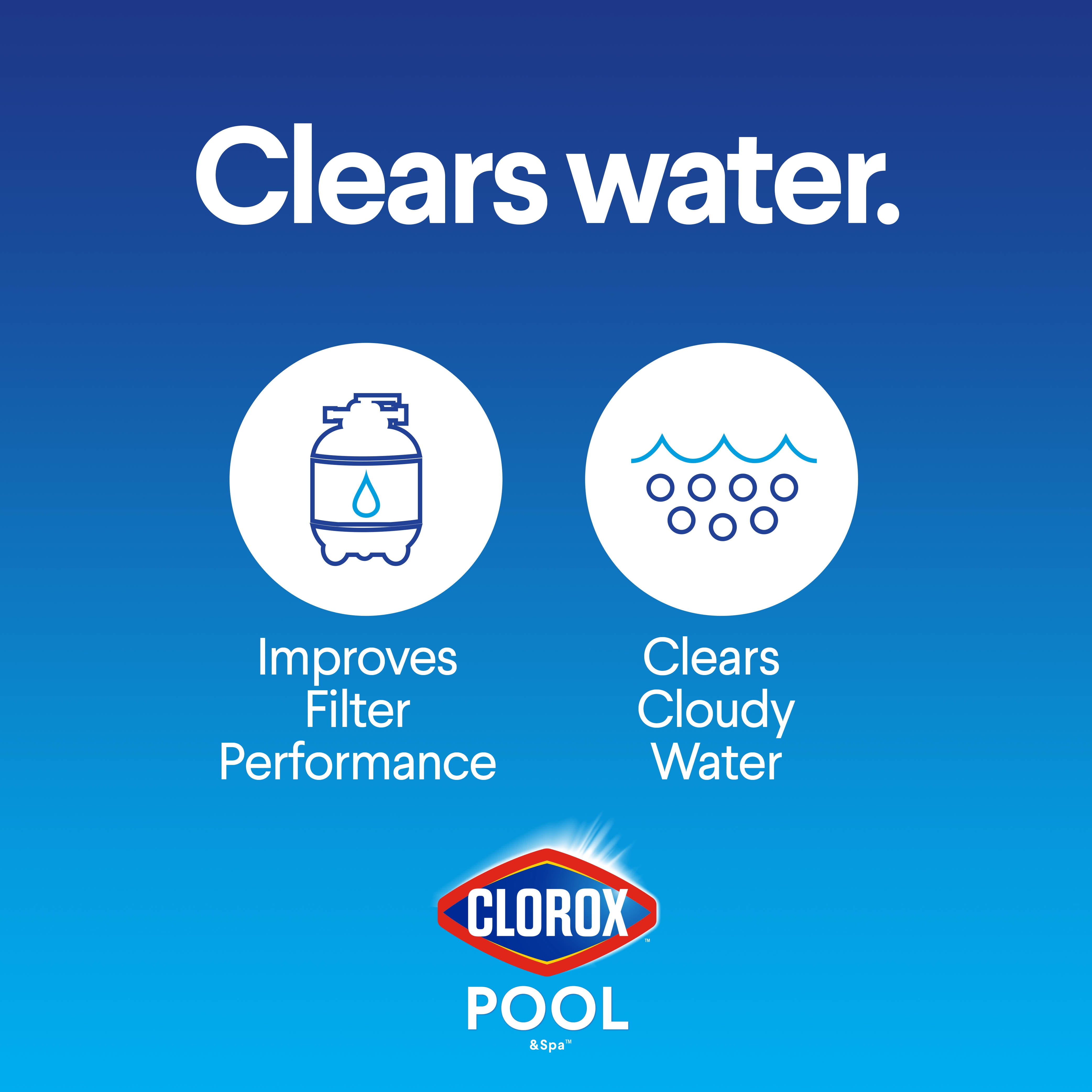 Clorox Pool&Spa Filter Cleaner Spray for Swimming Pools (32 oz) zifo1