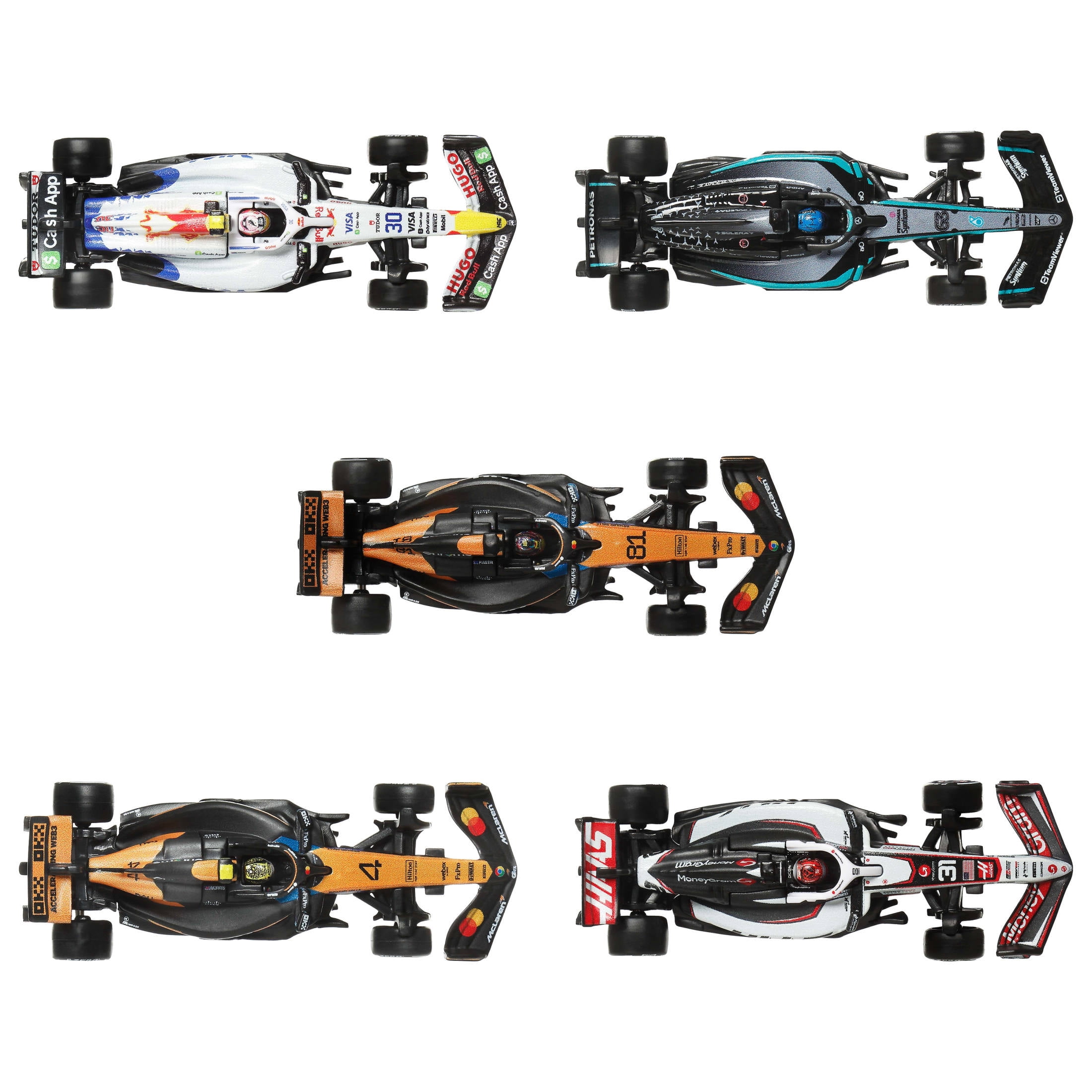 Hot Wheels Premium Die-Cast Formula 1 Collectible Race Car (1:64 Scale, 1 Car) dised