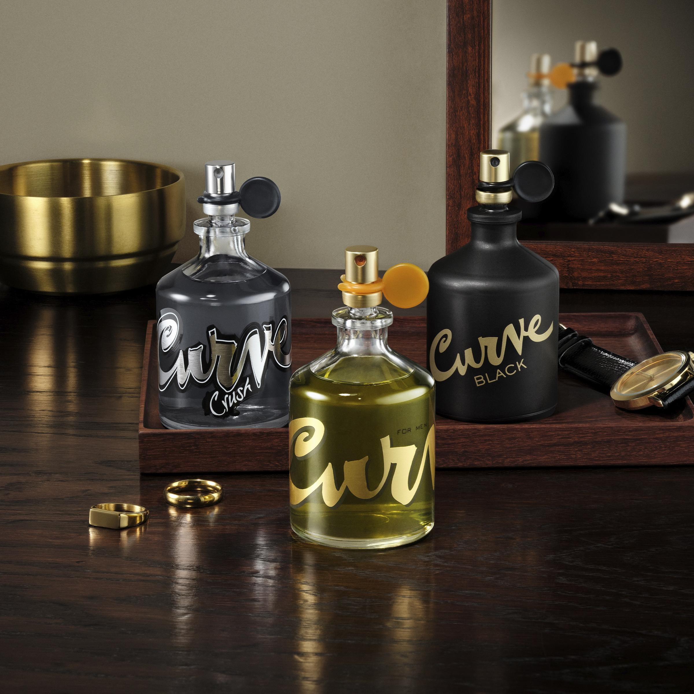 Curve for Men Cologne Spray, Masculine Woody Aromatic Fragrance (4.2 fl oz) lua9t