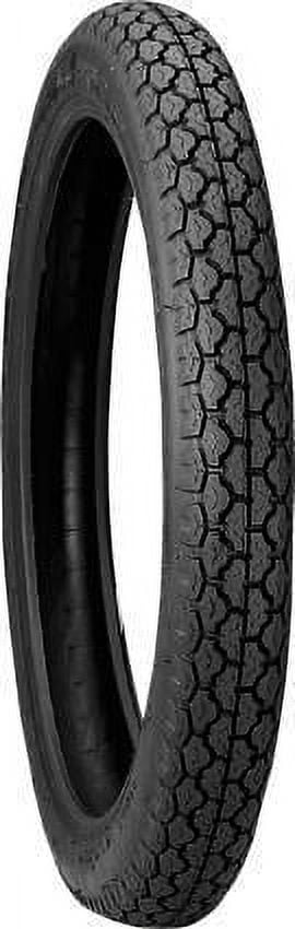 Duro HF319 Motorcycle Tire Classic Vintage K70 Tread Design (Front/Rear, 3.00-18 in) 1akzp