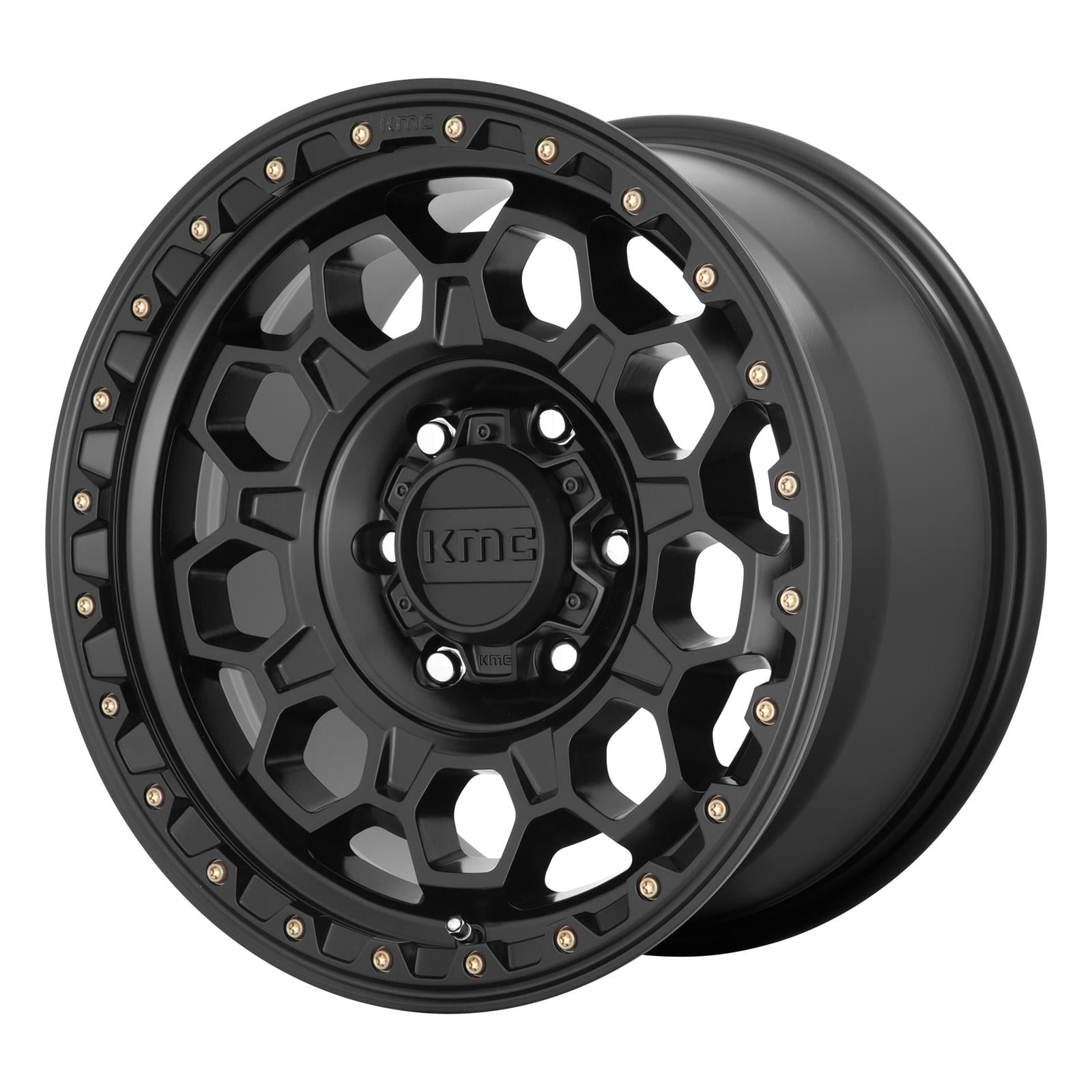KMC KM545 Trek Wheel (Satin Black, 17x8 in) bvx36