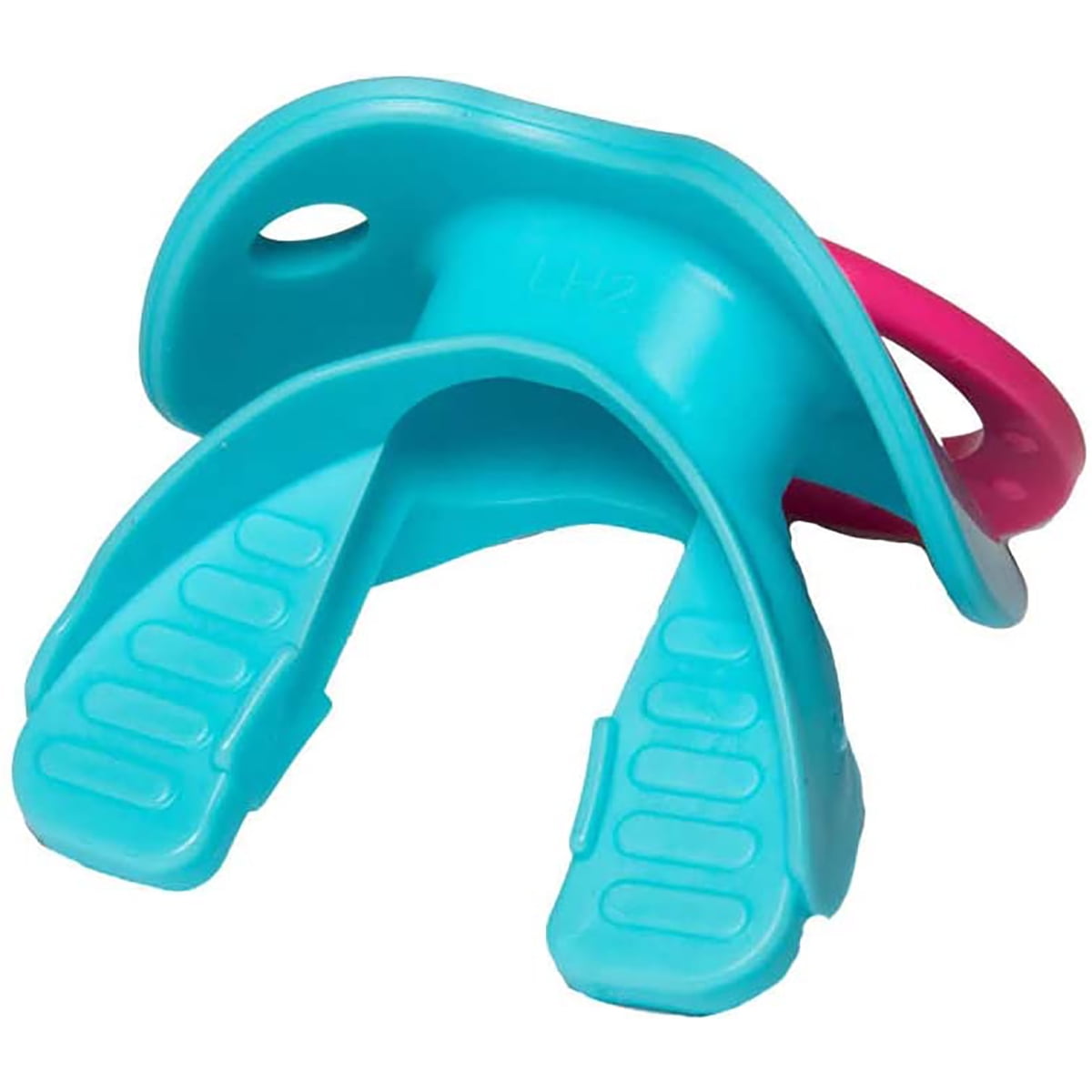 Battle Sports Oxygen Lip Protector Mouthguard (Baby Blue/Pink, One Size) g6qh7