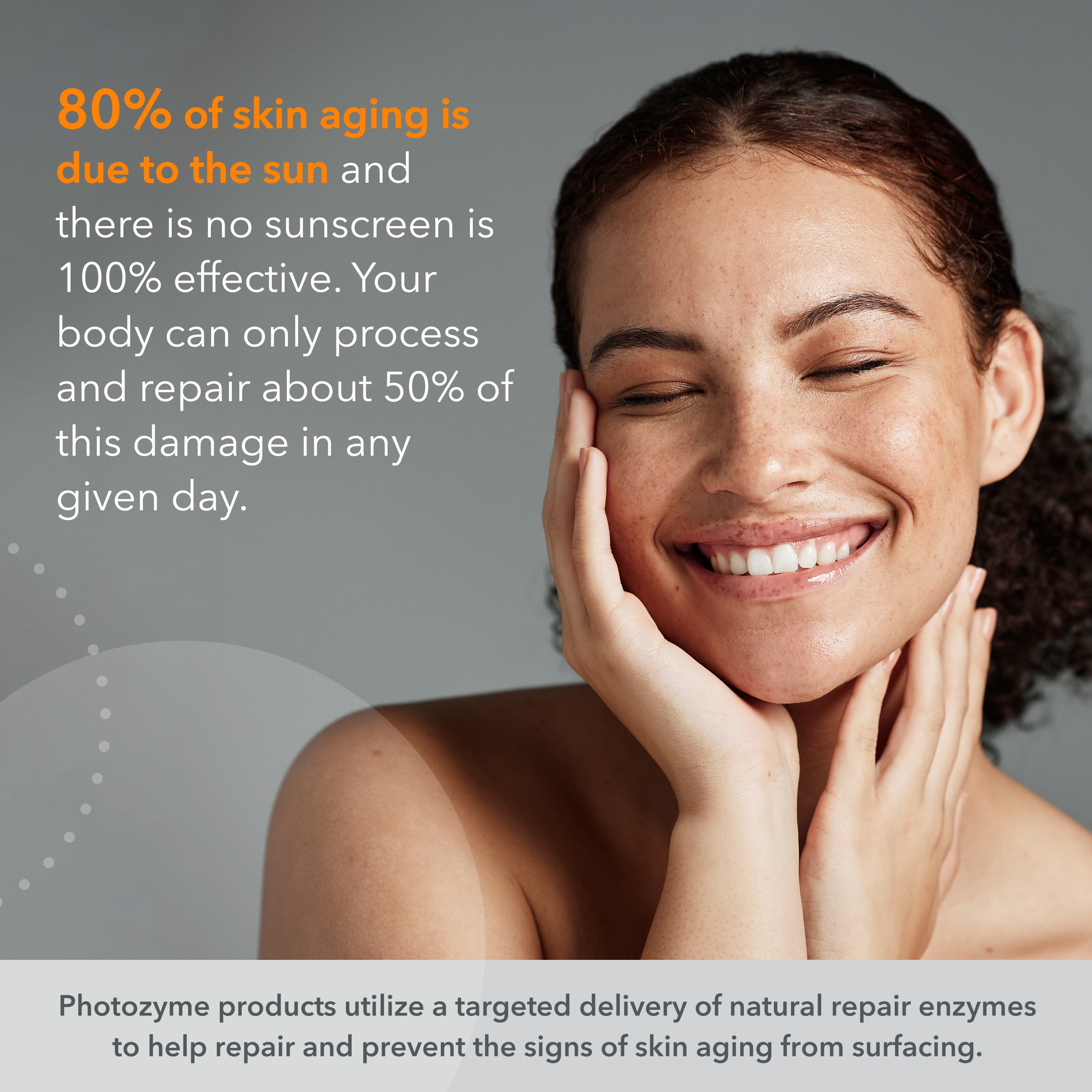 Photozyme BeyondBloc Chemfree Broad Spectrum SPF 30 Tinted Sunscreen (Anti-Aging Hydrating Primer, 2 fl oz) y05wp