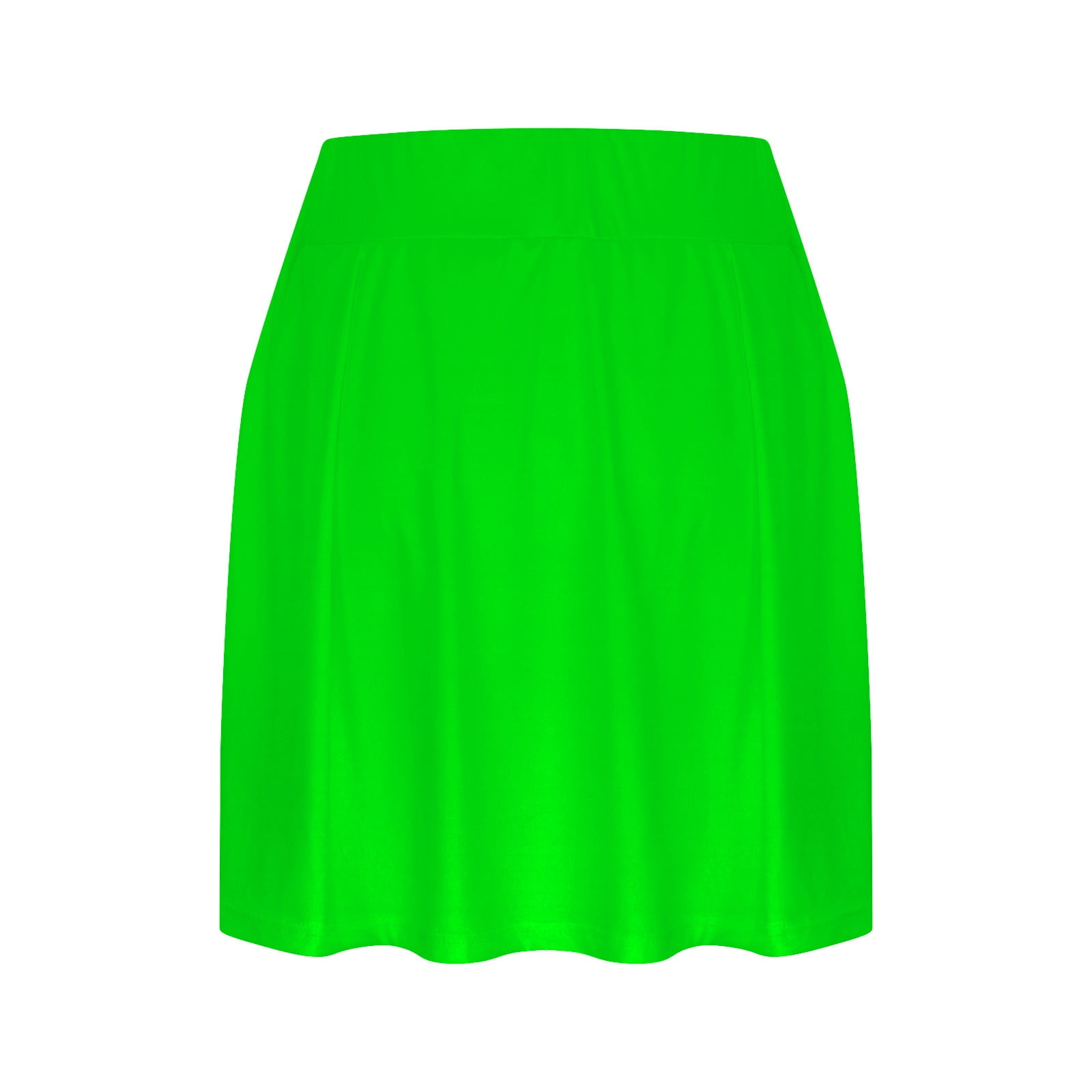 Hvyesh Women's High Waisted Golf Skort Athletic Tennis Skirt with Pockets and Built-in Shorts (Green, Medium) 9pnip