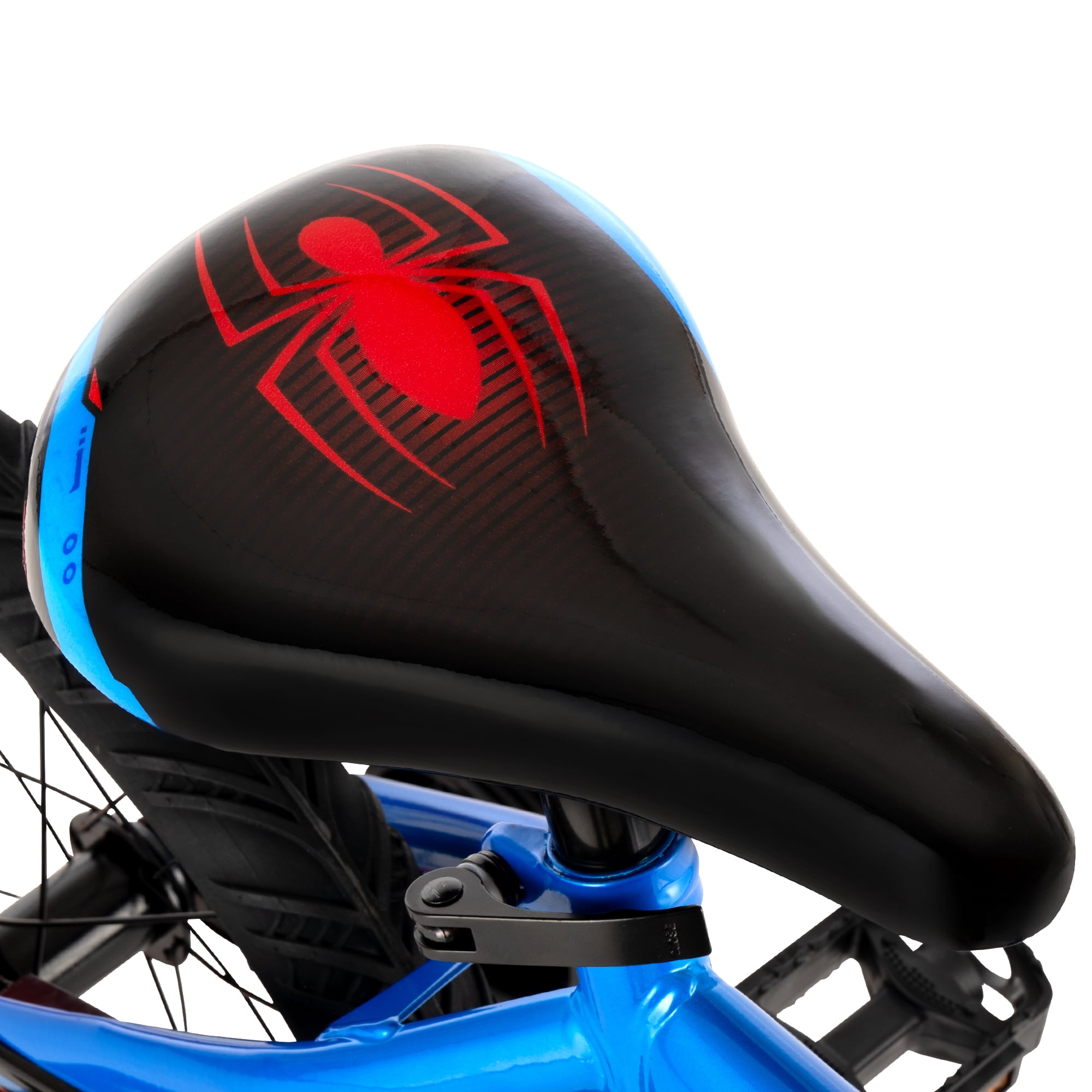 Huffy Marvel Spider-Man Kids Bike with Training Wheels (Blue, 16 in) zdzmc