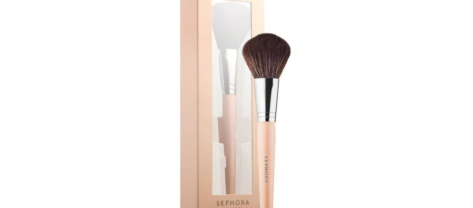 Sephora Collection Makeup Match Powder Brush (Professional Soft Bristle Face Brush, 1 Count) 7dq3r