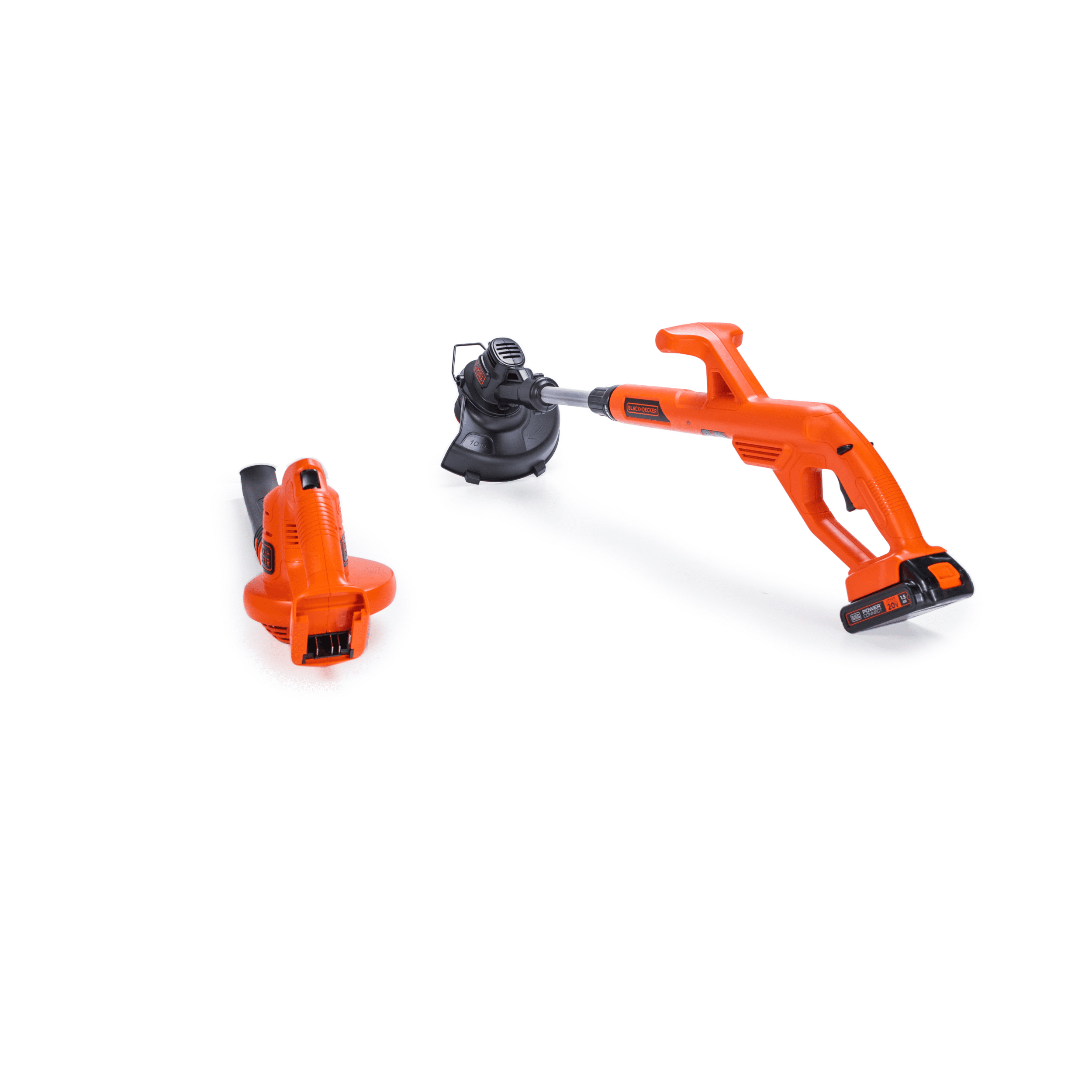 BLACK+DECKER Cordless String Trimmer and Leaf Blower Combo Kit (Black, 20V System) zlbnc