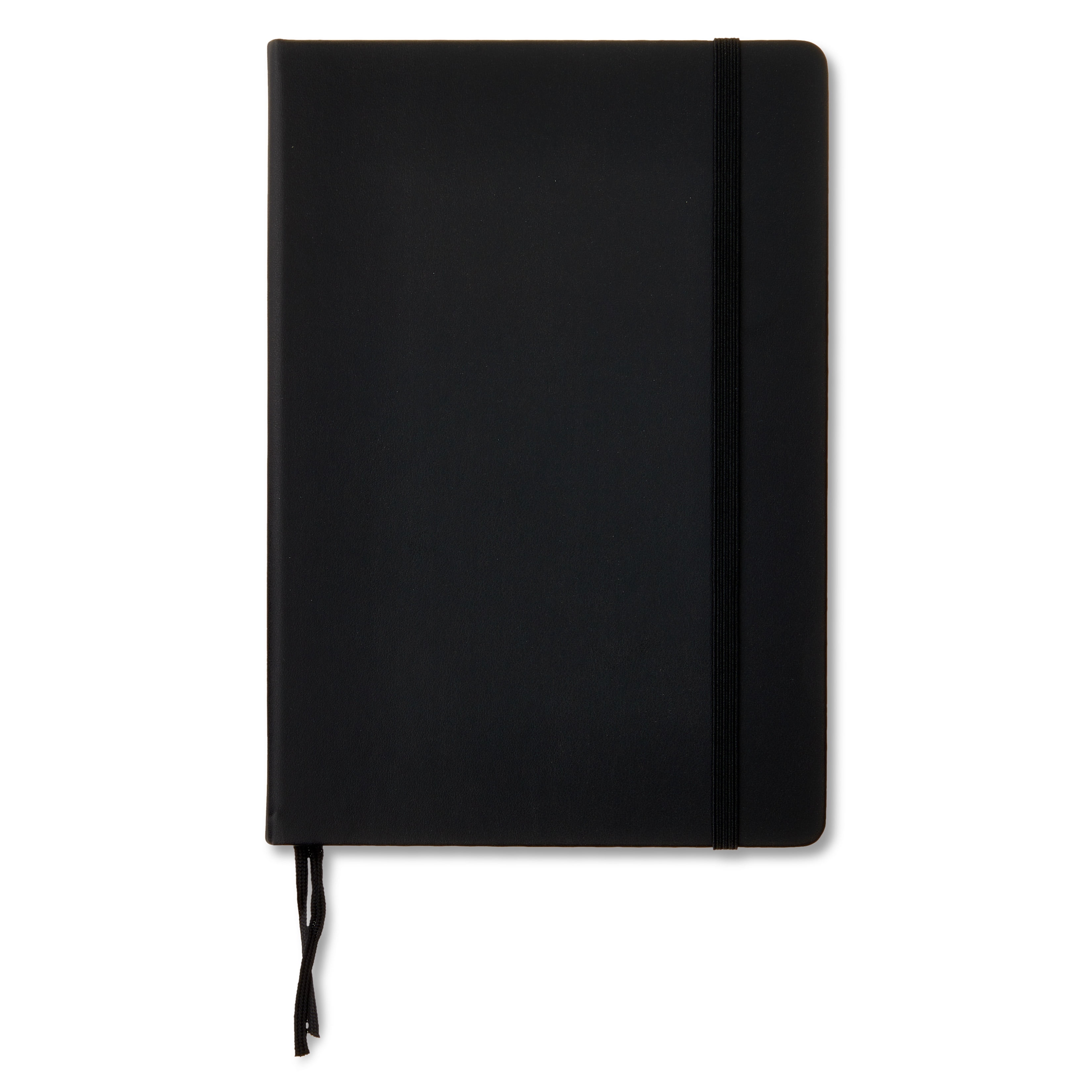 Pen+Gear Simulated Leather Journal, Professional Hardcover Notebook, Ruled Pages (Black, 5.8 in x 8.3 in) hbr8o