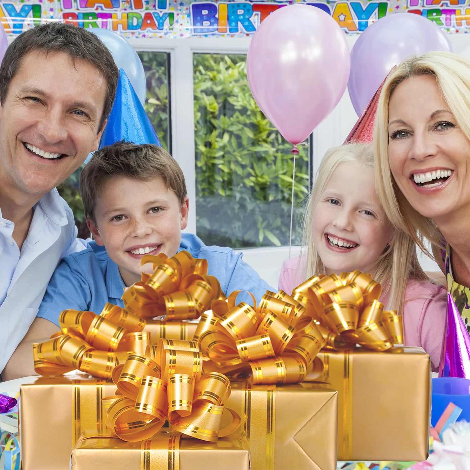 RICHTOP Metallic Gift Wrapping Paper, Premium Matte Finish for Holidays and Birthdays (Gold, 17.7 in x 330 in) 1pnza