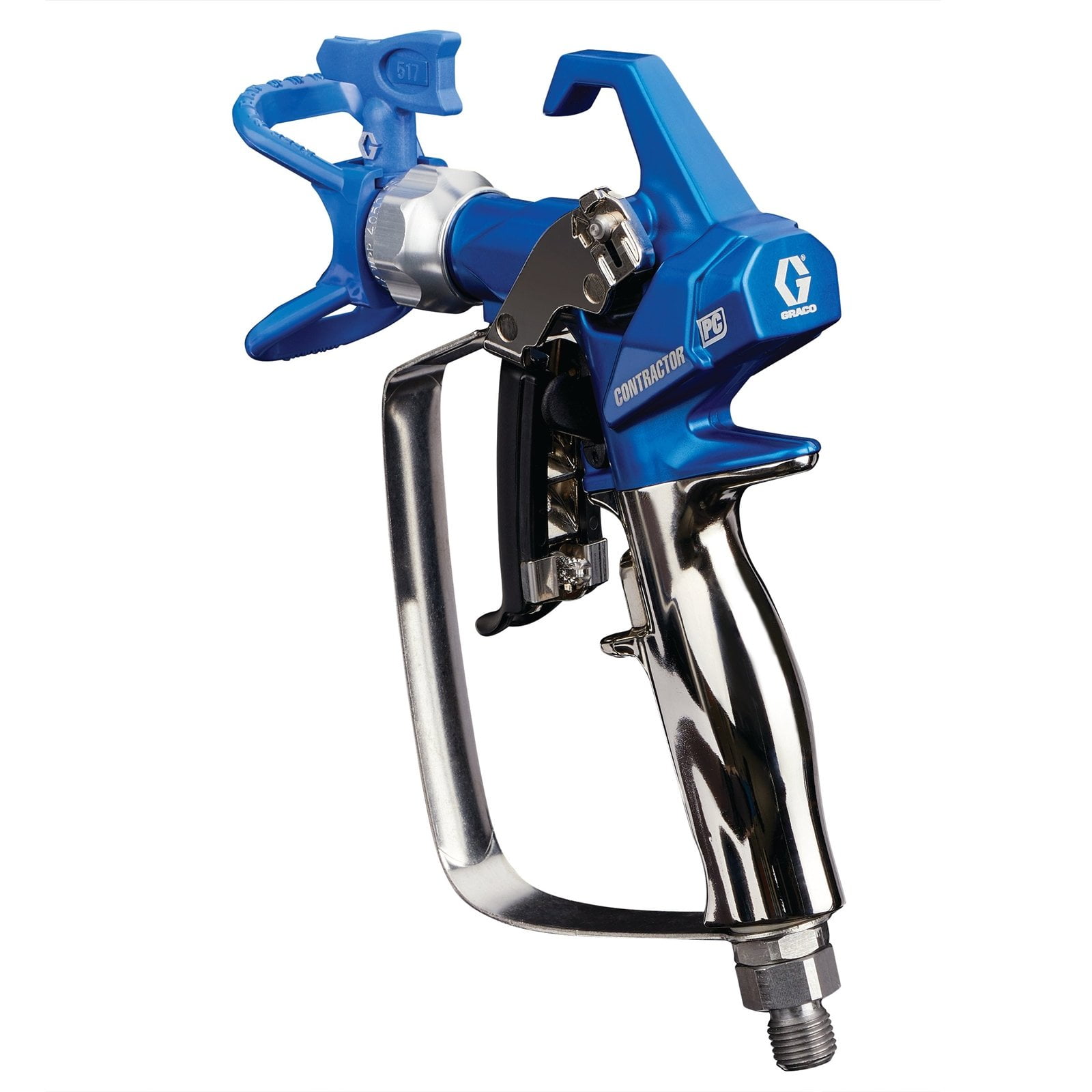 Graco Contractor PC Airless Spray Gun with RAC X 517 SwitchTip (17Y042) e34wi