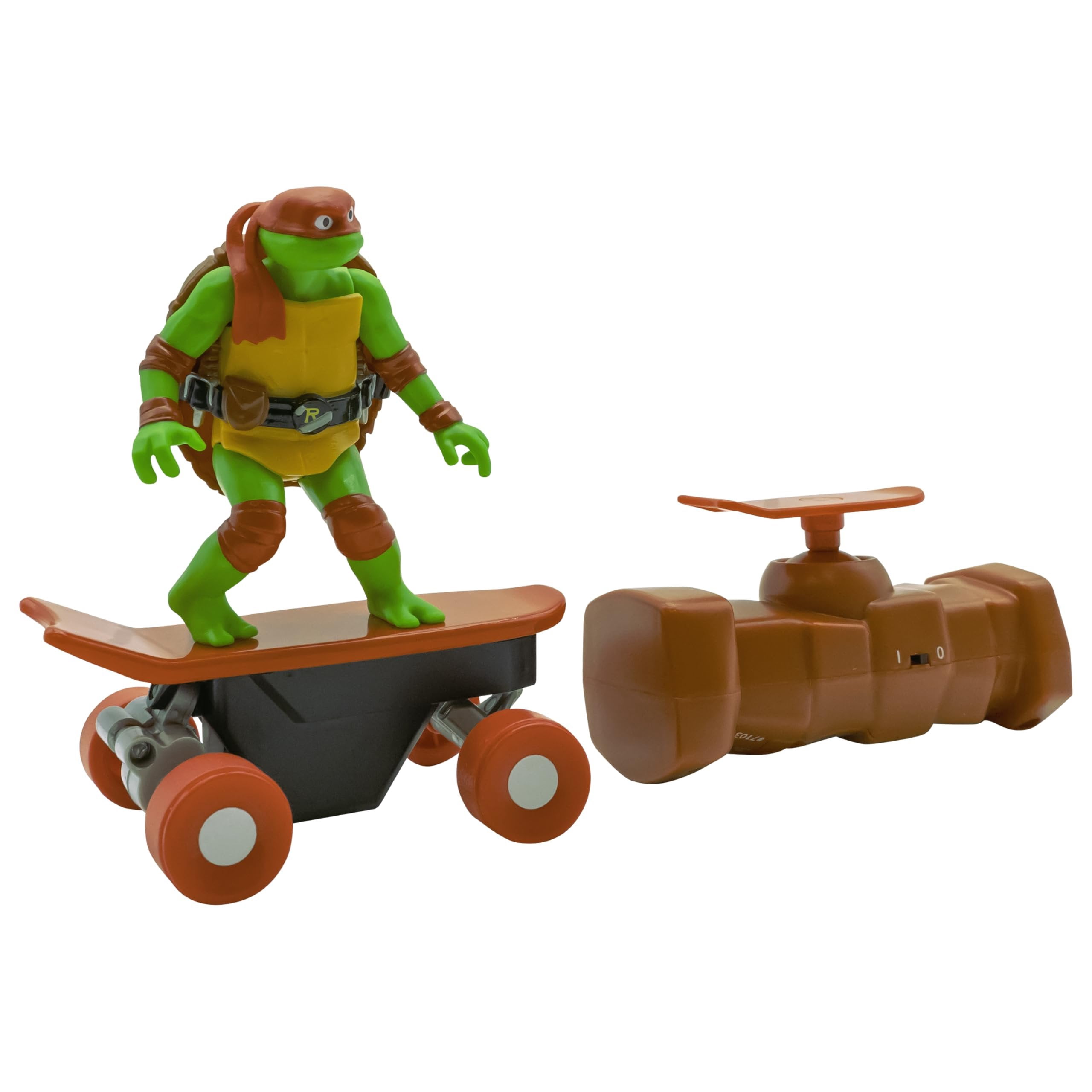 Teenage Mutant Ninja Turtles Raphael Half Pipe RC Skateboard Vehicle (Red, 1 ct) wgwqx
