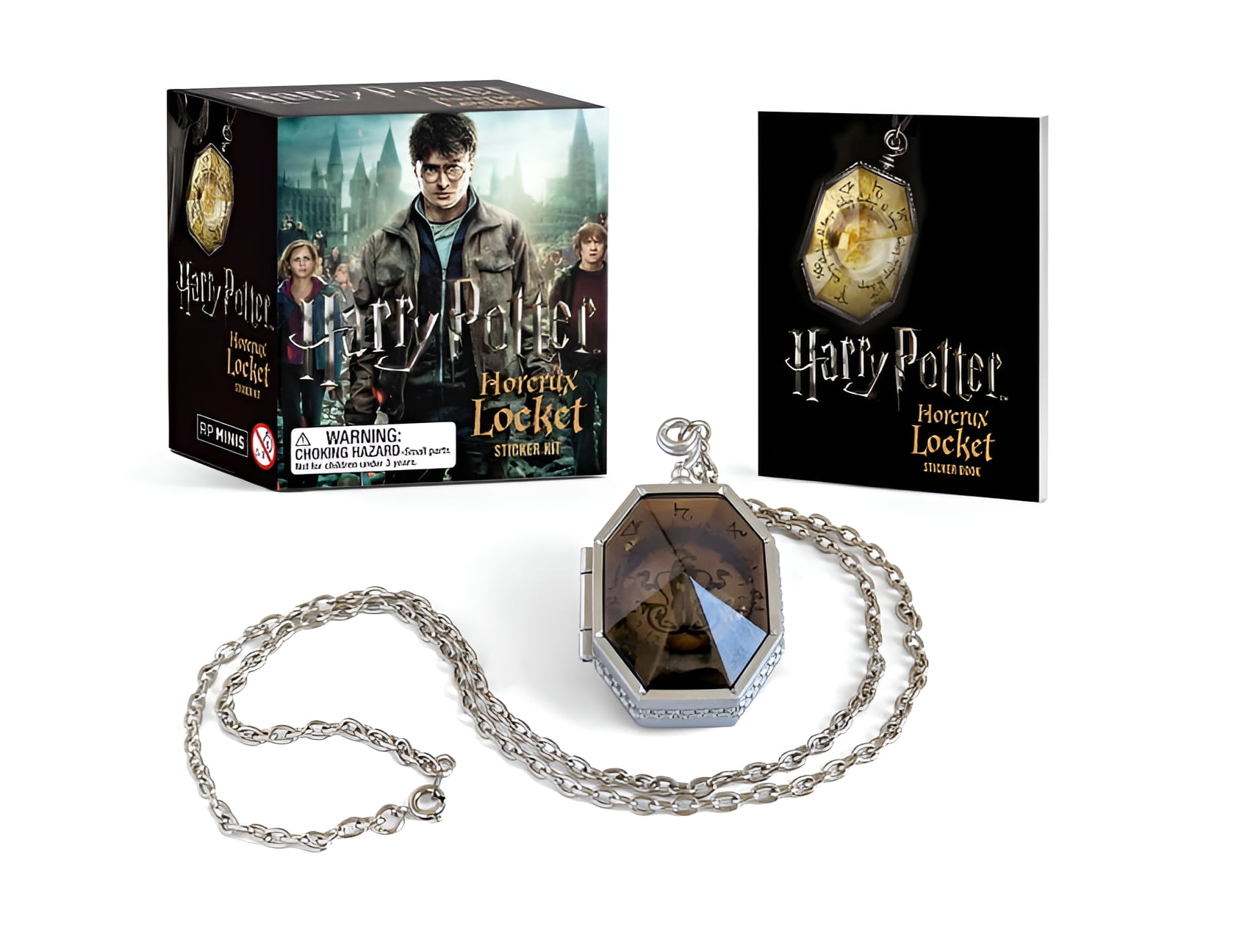 Running Press Harry Potter Horcrux Locket and Sticker Book (16 Pages) naqkc