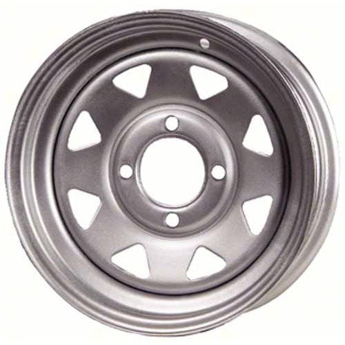 Loadstar ST Radial Trailer Tire and Wheel Assembly (Silver, 13 in) u6ccu
