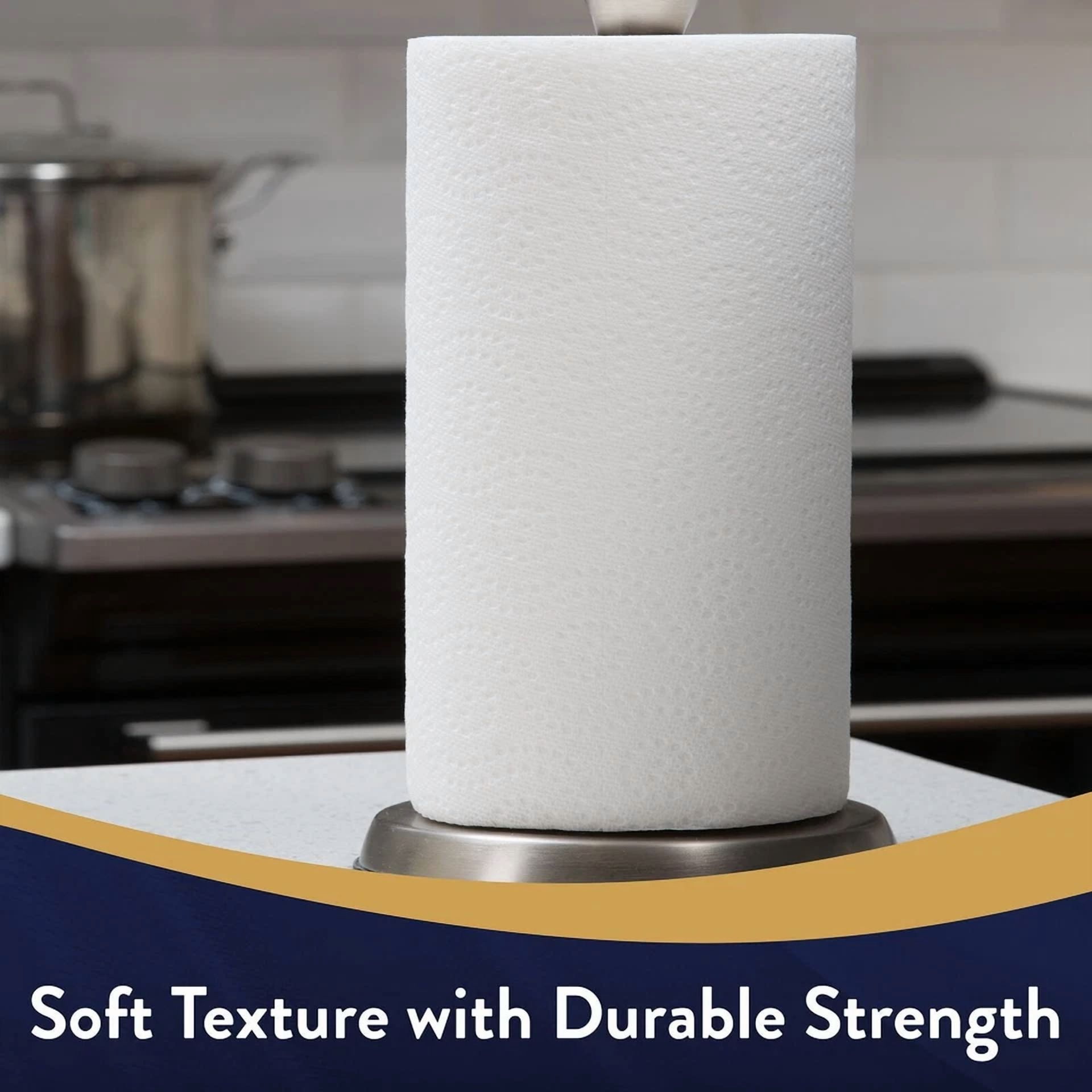 Forge Ultra Strong Premium 2-Ply Paper Towels (White, 6 Double Rolls) x2q5s