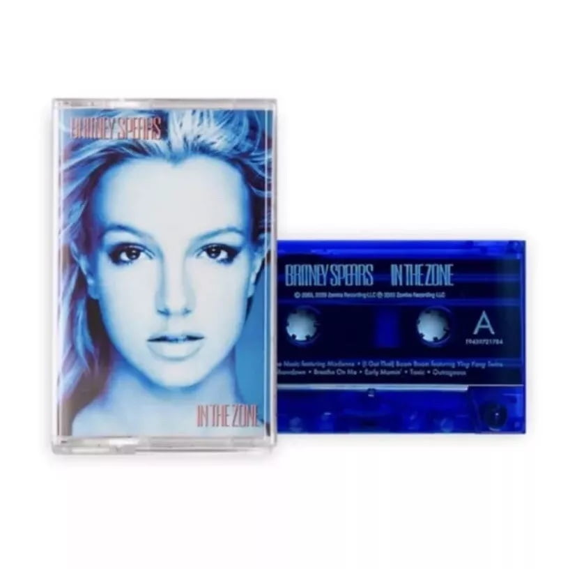 Britney Spears In The Zone Audio Cassette Tape (Standard Edition) q82ne
