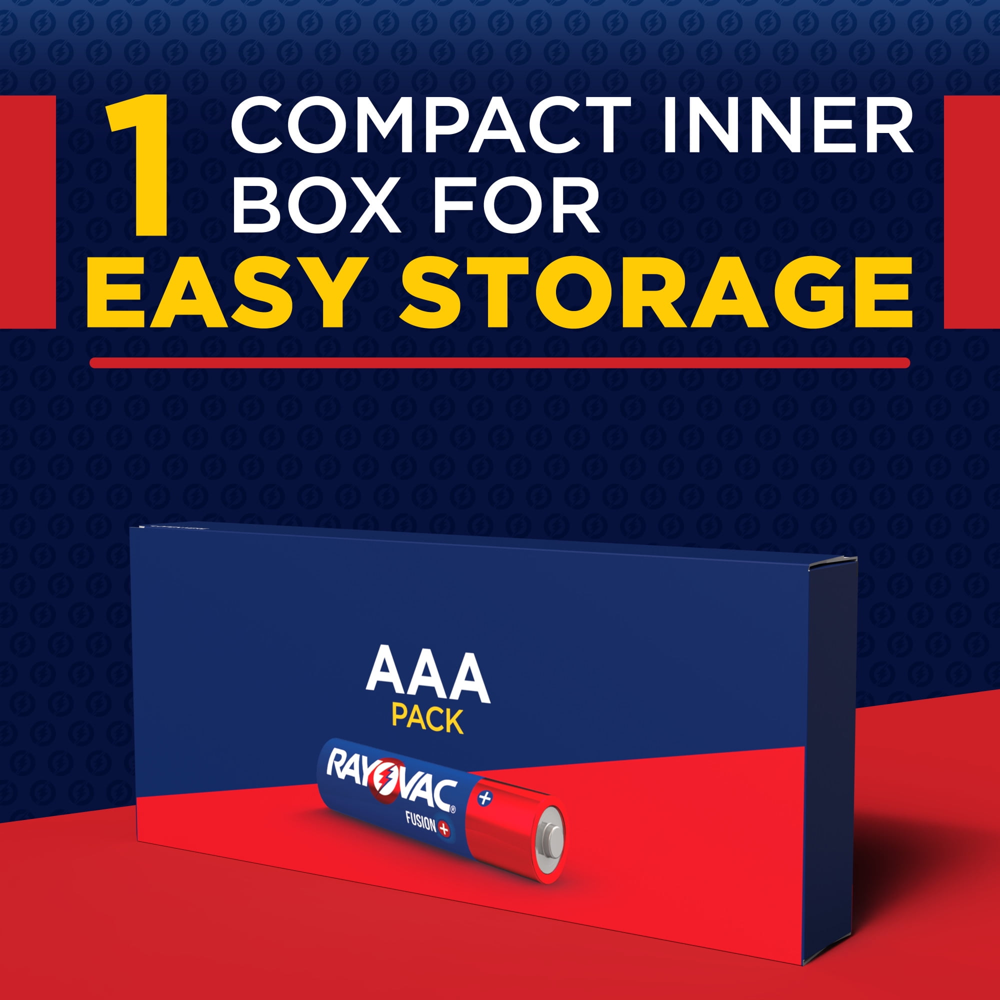 Rayovac Fusion AAA Alkaline Batteries (High-Drain Performance, 4 Pack) r7nc9